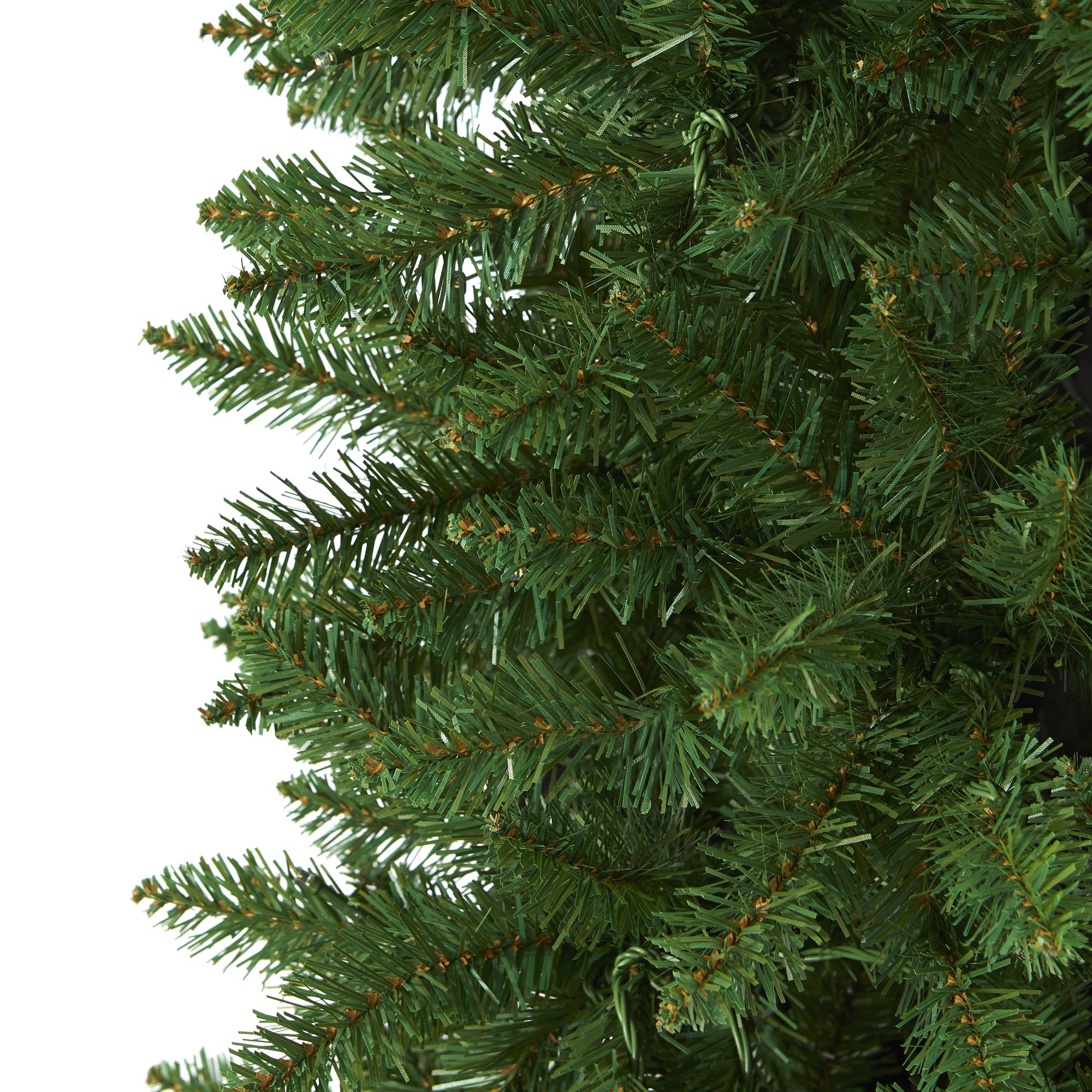 6.5ft. Unlit Slim Green Mountain Pine Artificial Christmas Tree