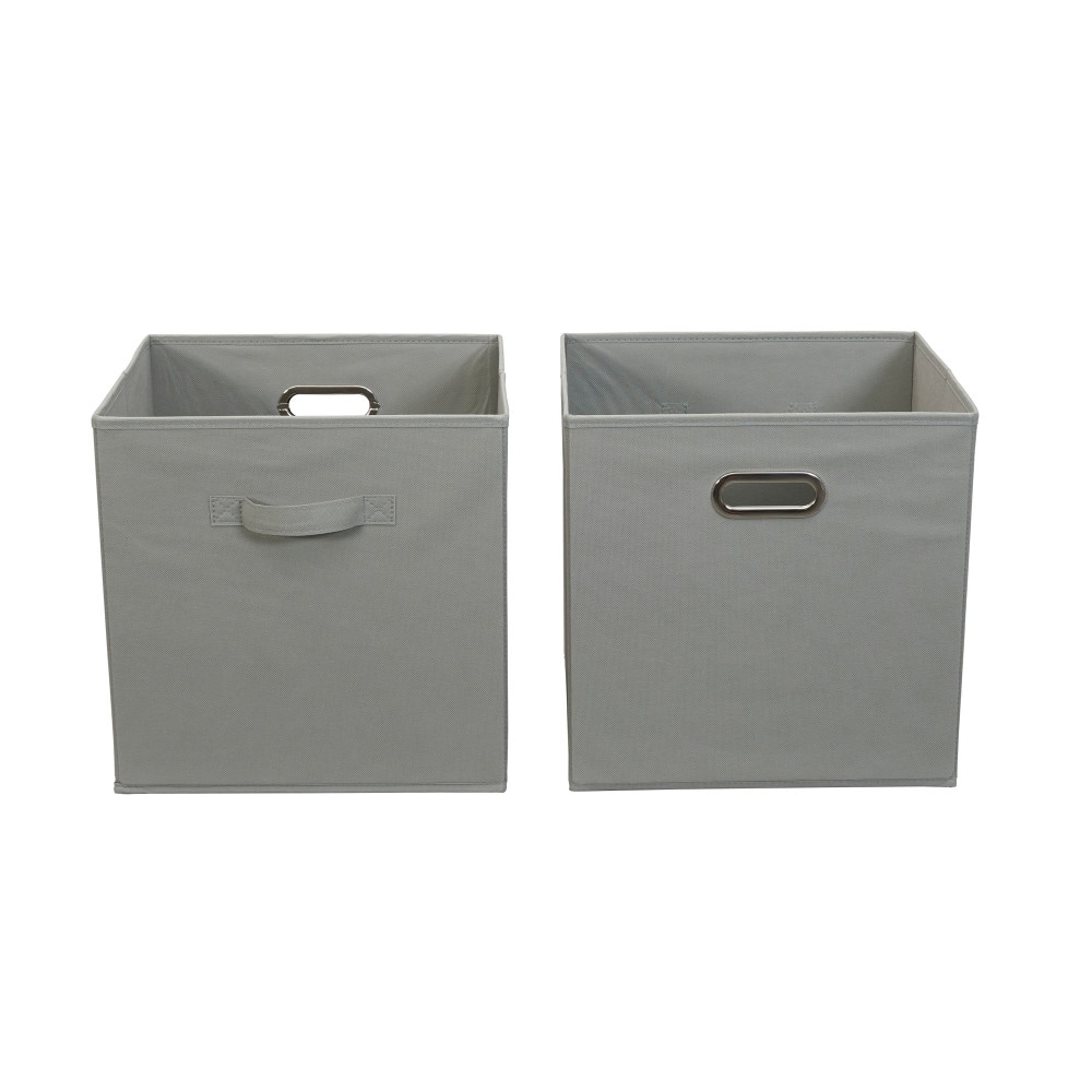 2 Pack Household Essentials 13" Fabric Storage Bins