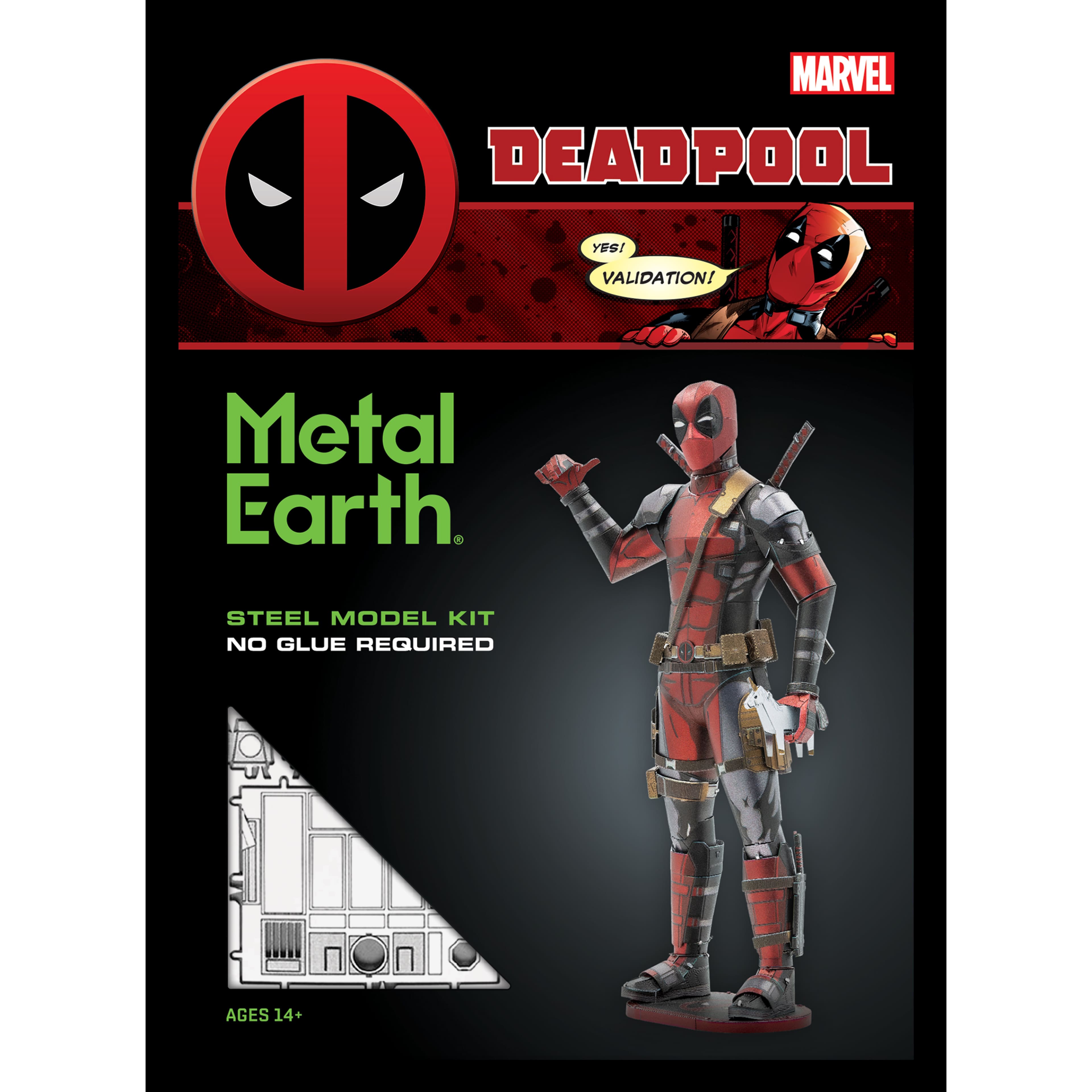 Metal Earth&#xAE; Deadpool Steel Model Kit