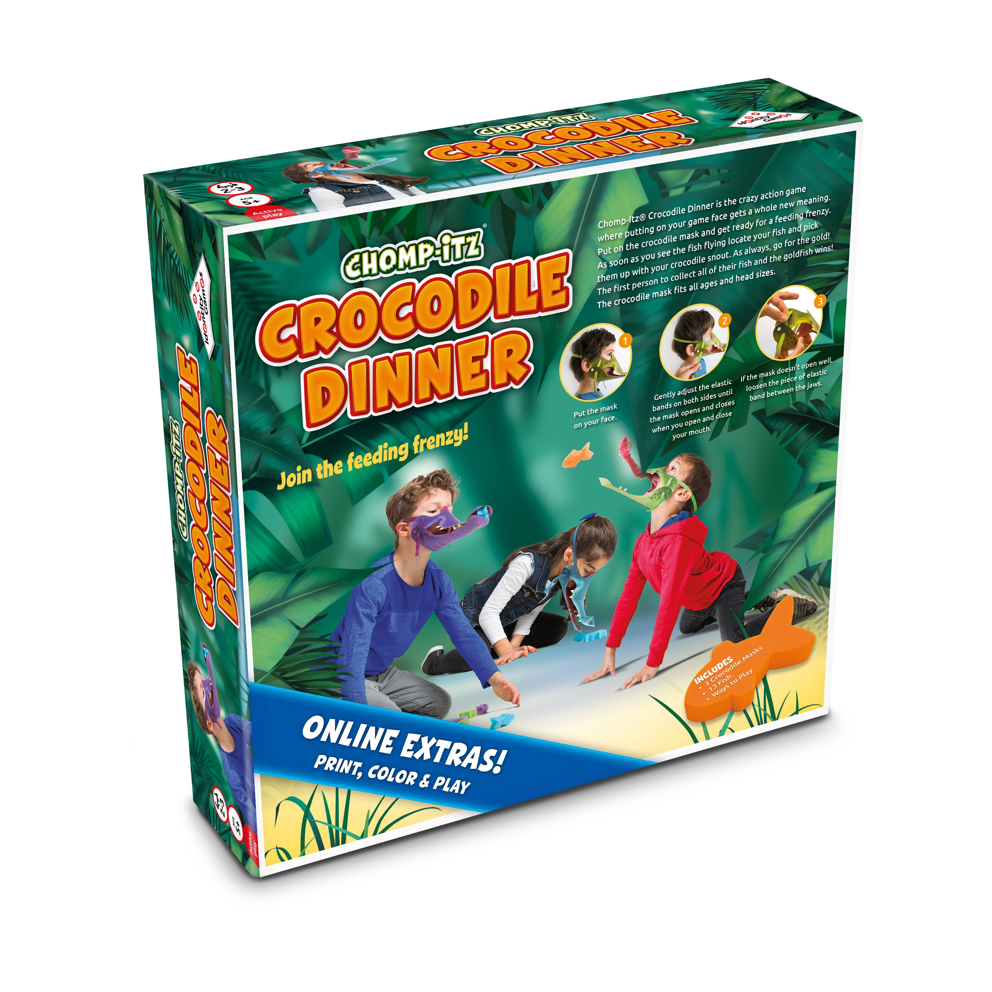Chomp-Itz&#xAE; Crocodile Dinner Game