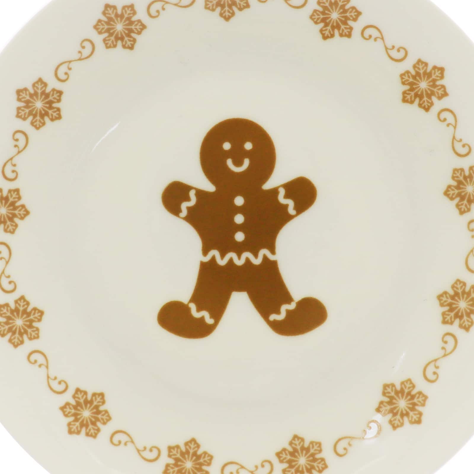 6&#x22; Gingerbread Man Ceramic Plate by Ashland&#xAE;