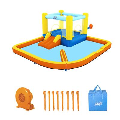 Bestway H2OGO Beach Bounce Kids Inflatable Water Park | 11.9ft x 11.2ft x 5ft | Michaels