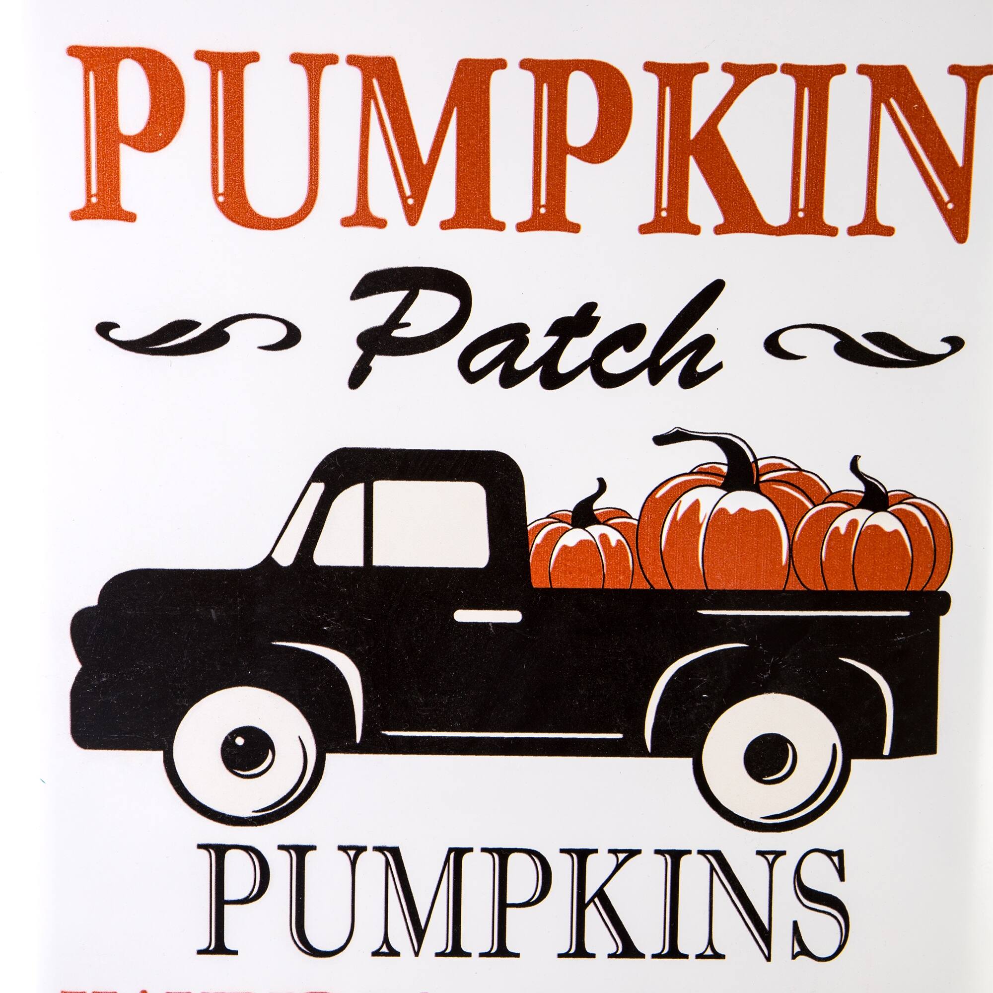 Glitzhome&#xAE; Metal Autumn Acres Wall Sign