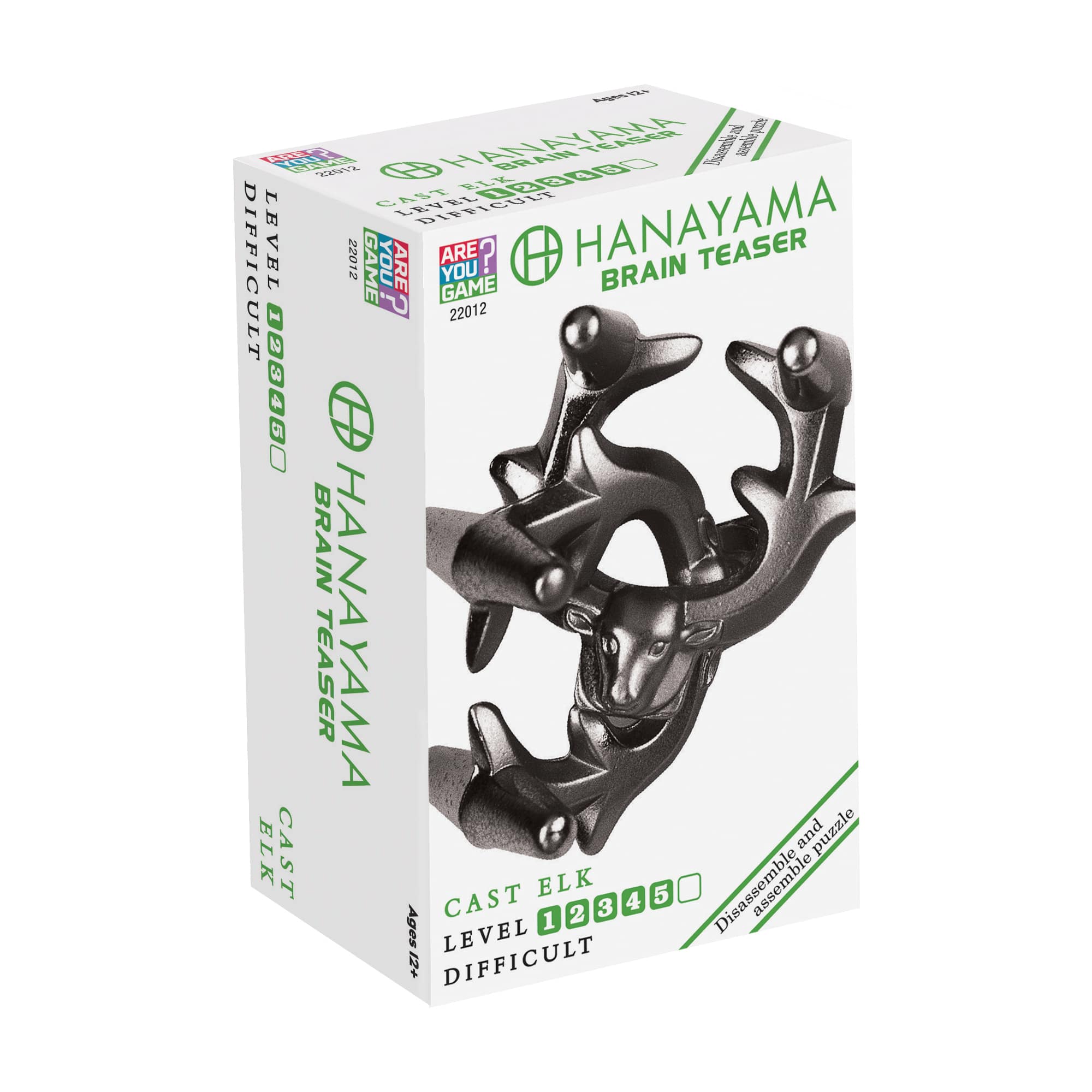 Hanayama Level 5 Cast Elk Puzzle