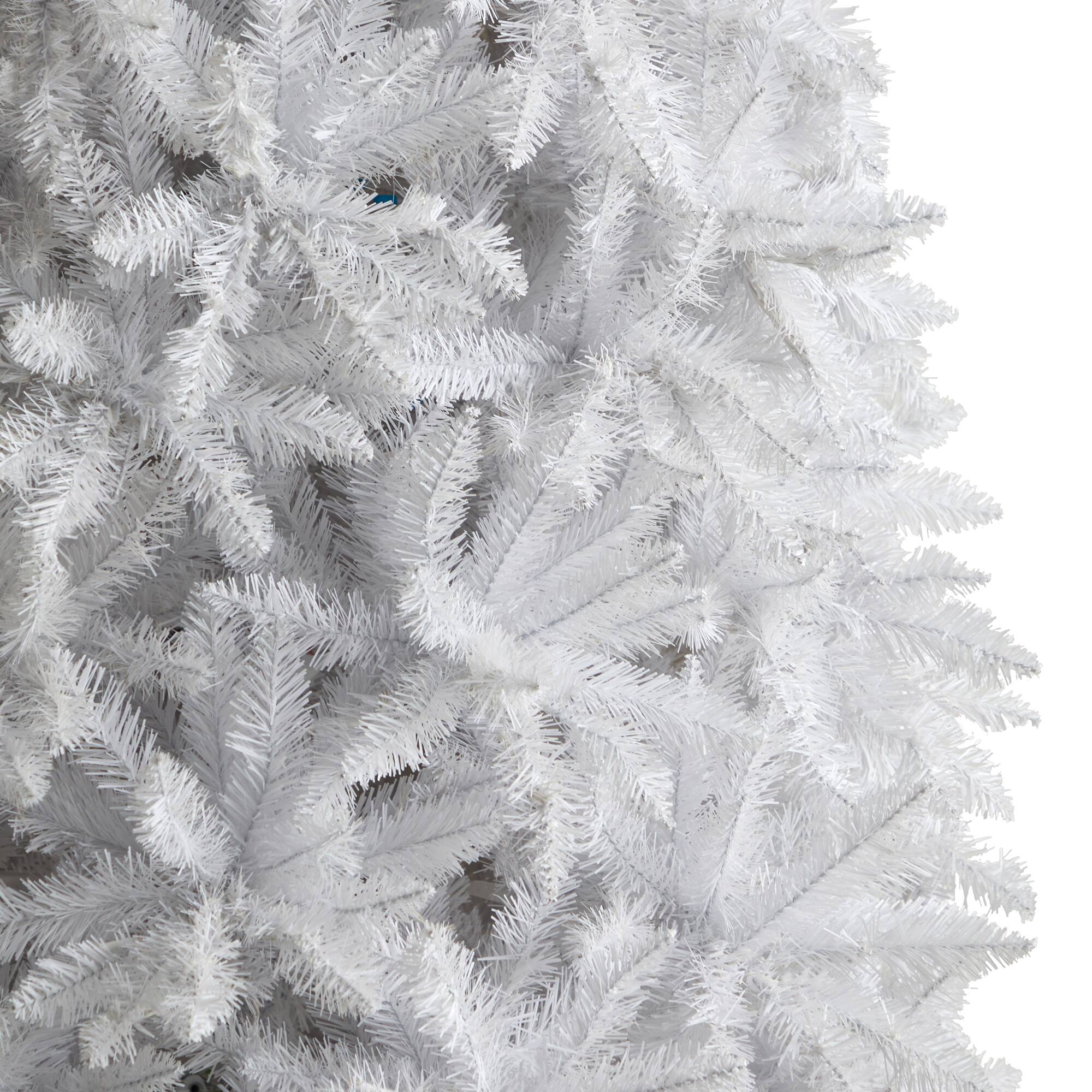 12ft. Unlit Slim White Artificial Christmas Tree