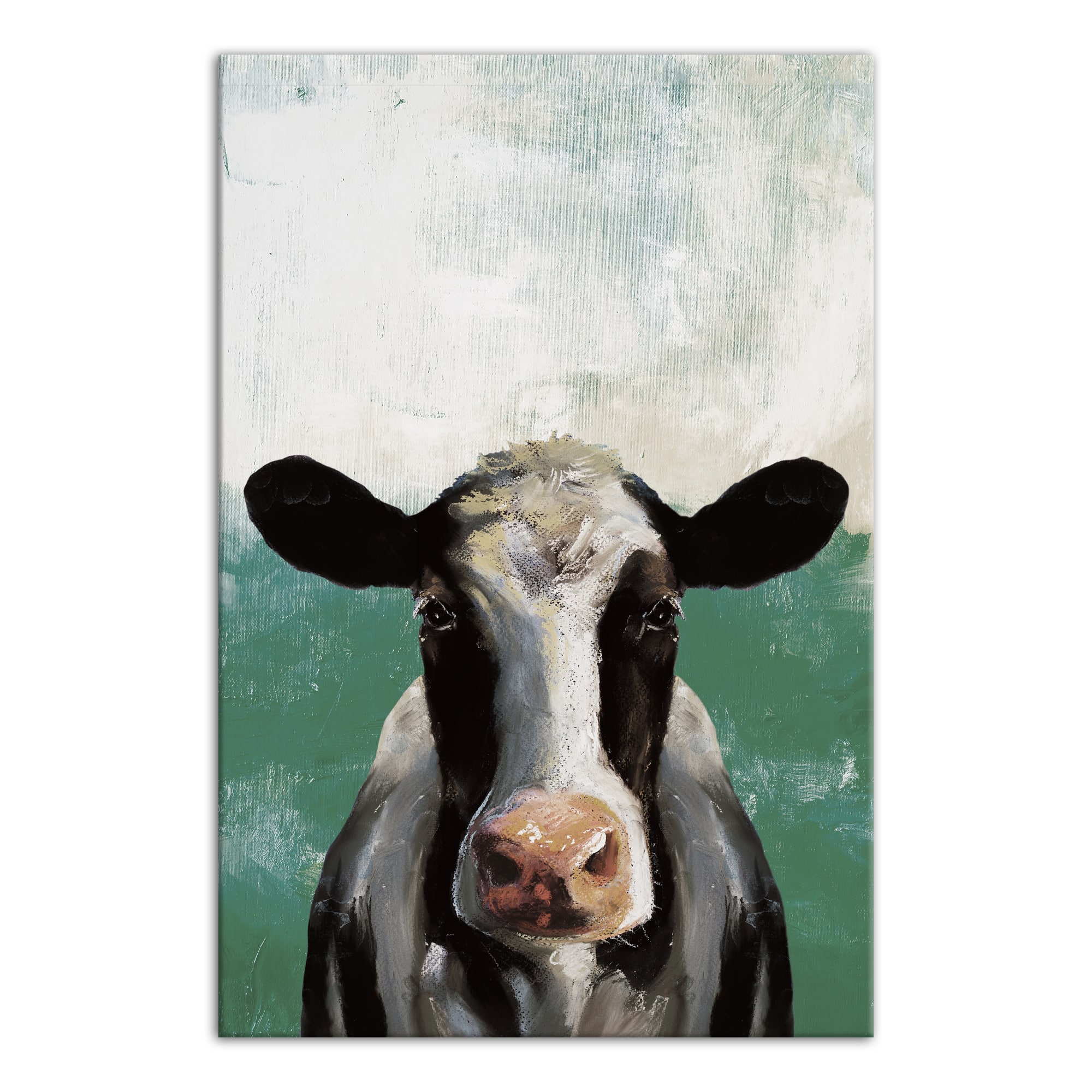 Cow Green Field 20&#x22; x 30&#x22; Canvas Wall Art