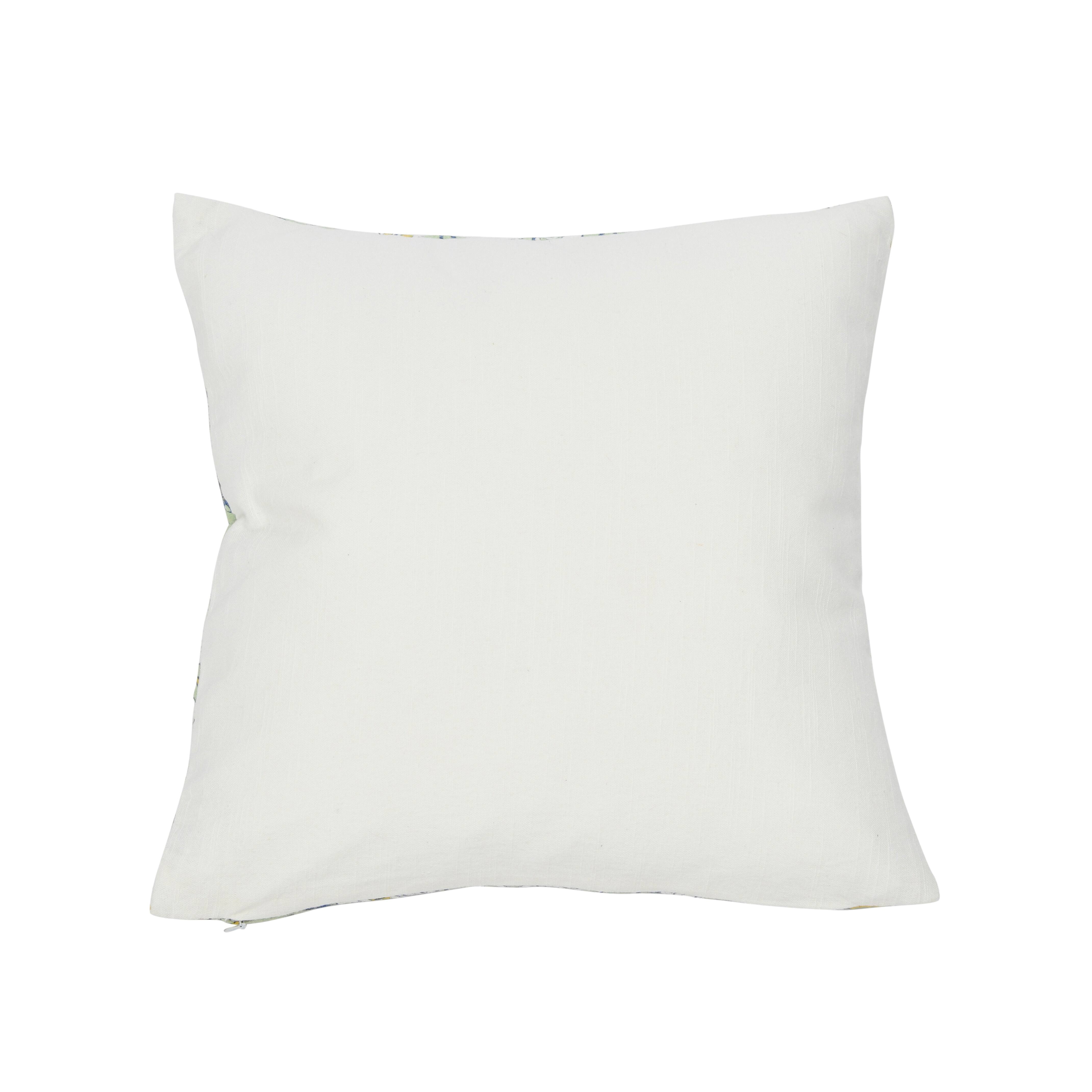 Hello Honey® Floral Pattern Cotton Pillow