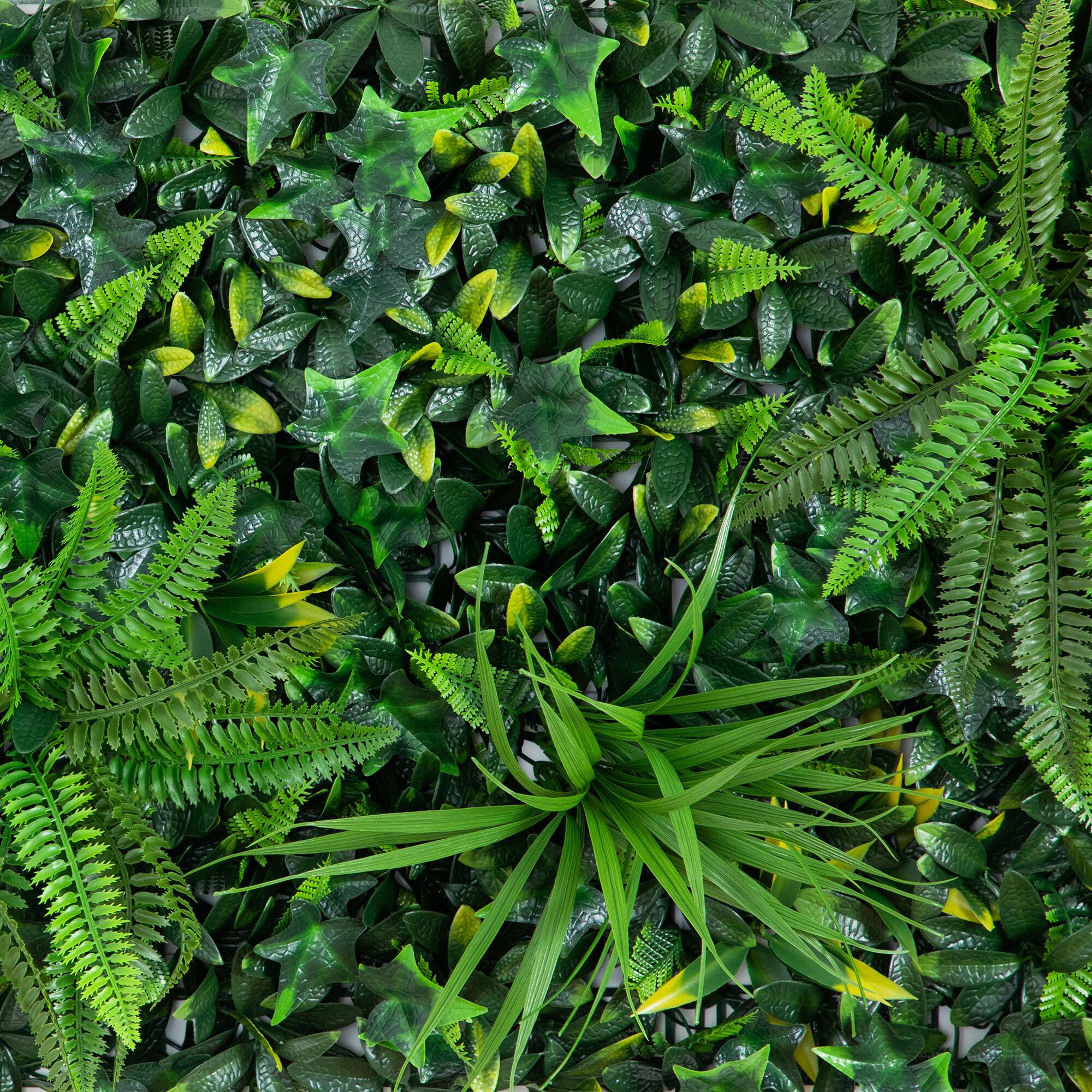 20" x 40" Andean Cloud Forest Artificial Living Wall Panel