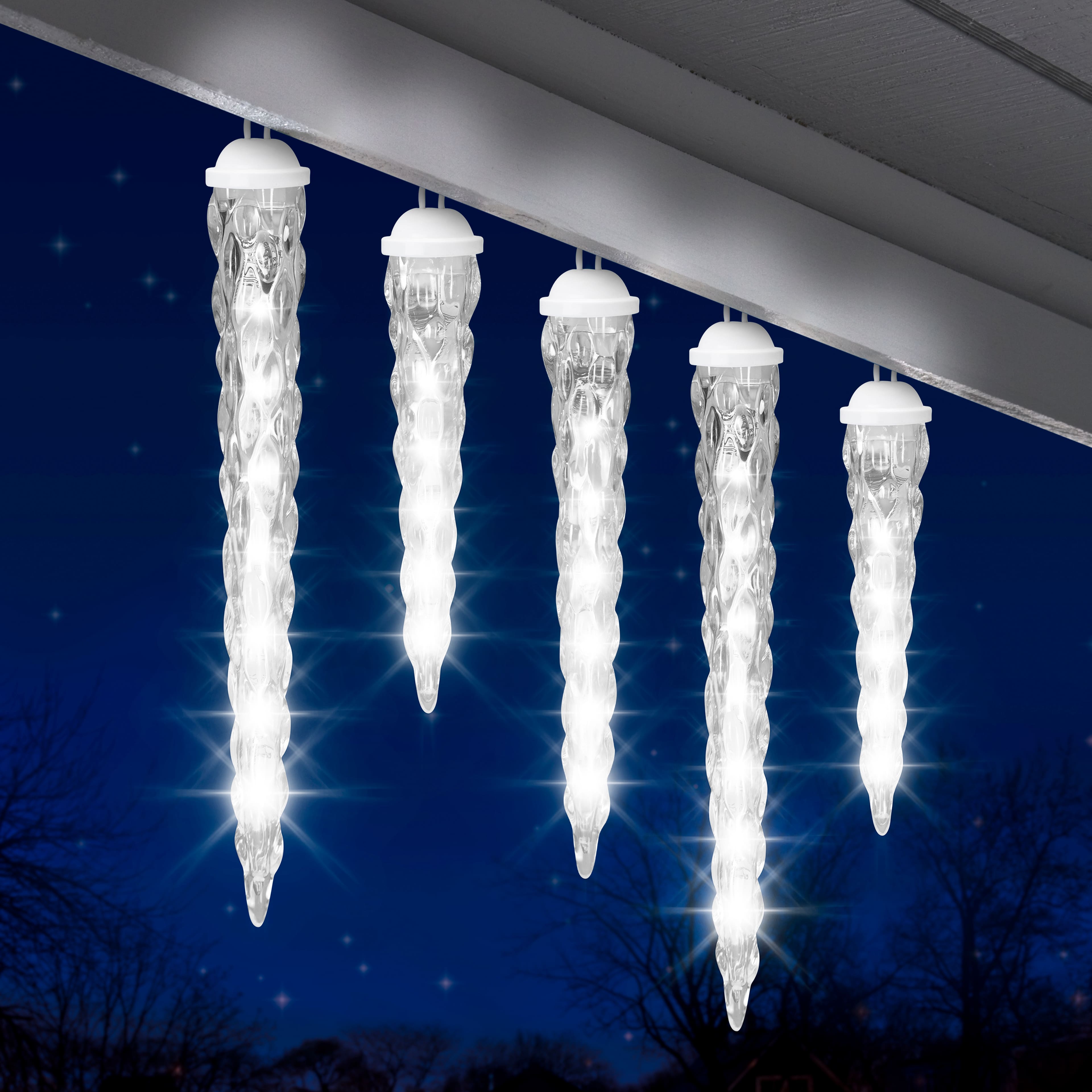 7ft. Icicle LED String Lights by Ashland&#xAE; Christmas