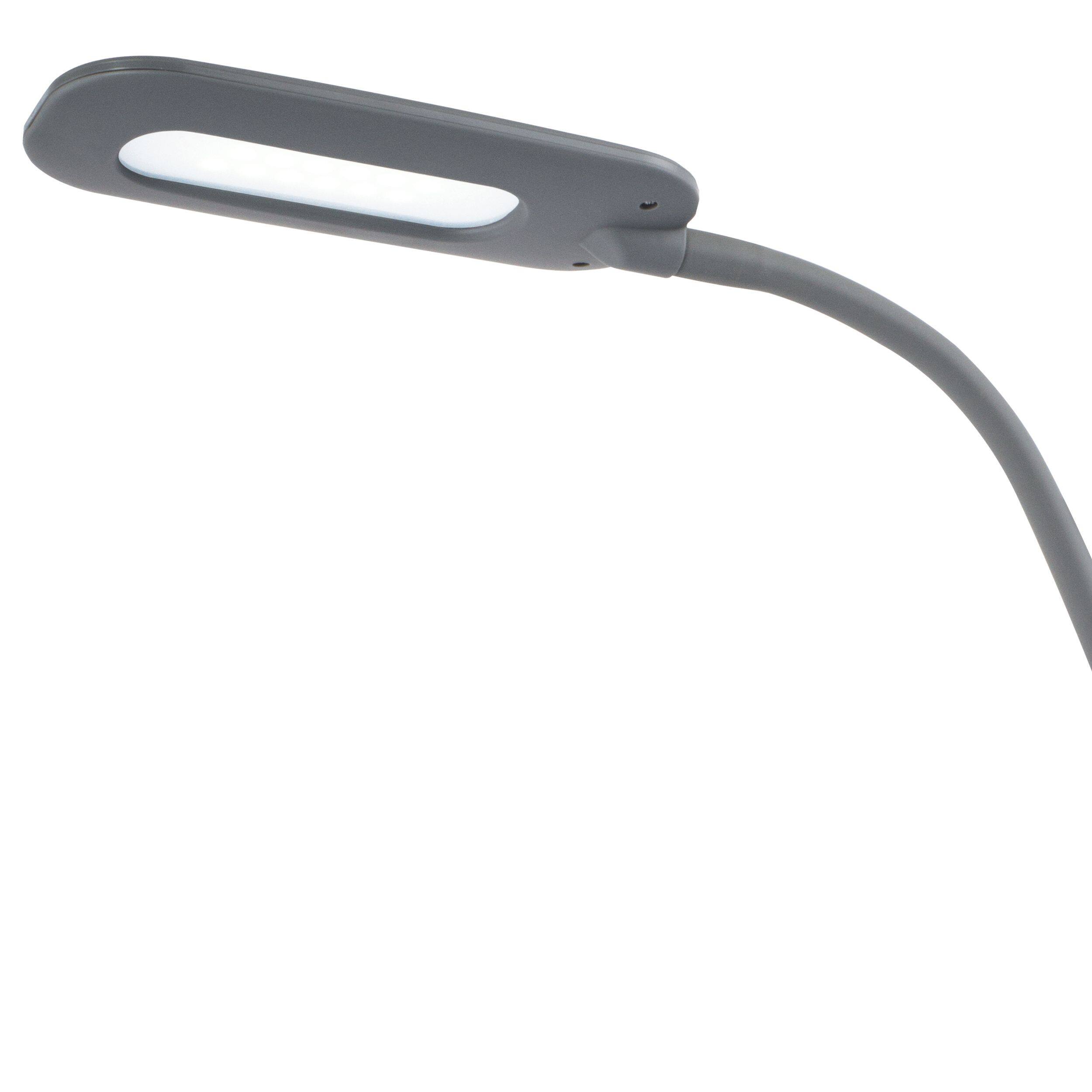 OttLite Dark Gray Soft Touch LED Desk Lamp