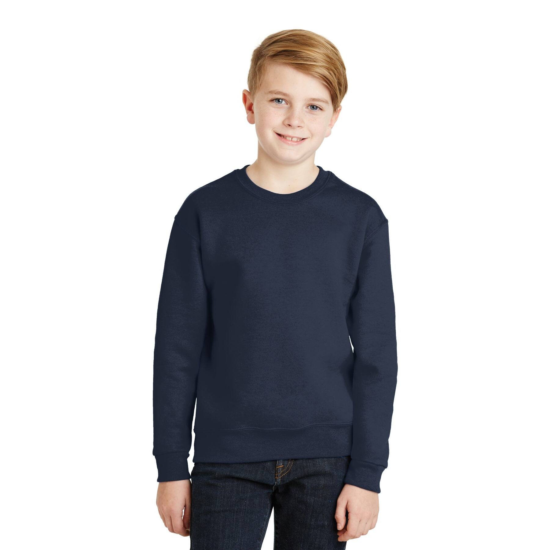JERZEES&#xAE; NuBlend&#xAE; Crewneck Youth Sweatshirt