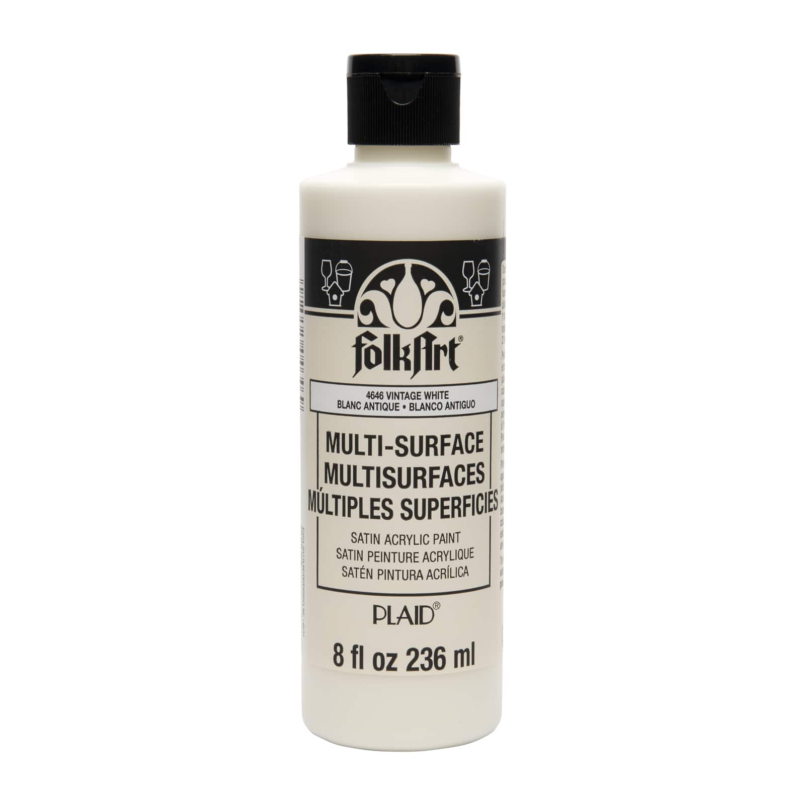 12 Pack: FolkArt® Multi-Surface Satin Acrylic Paint, 8oz.