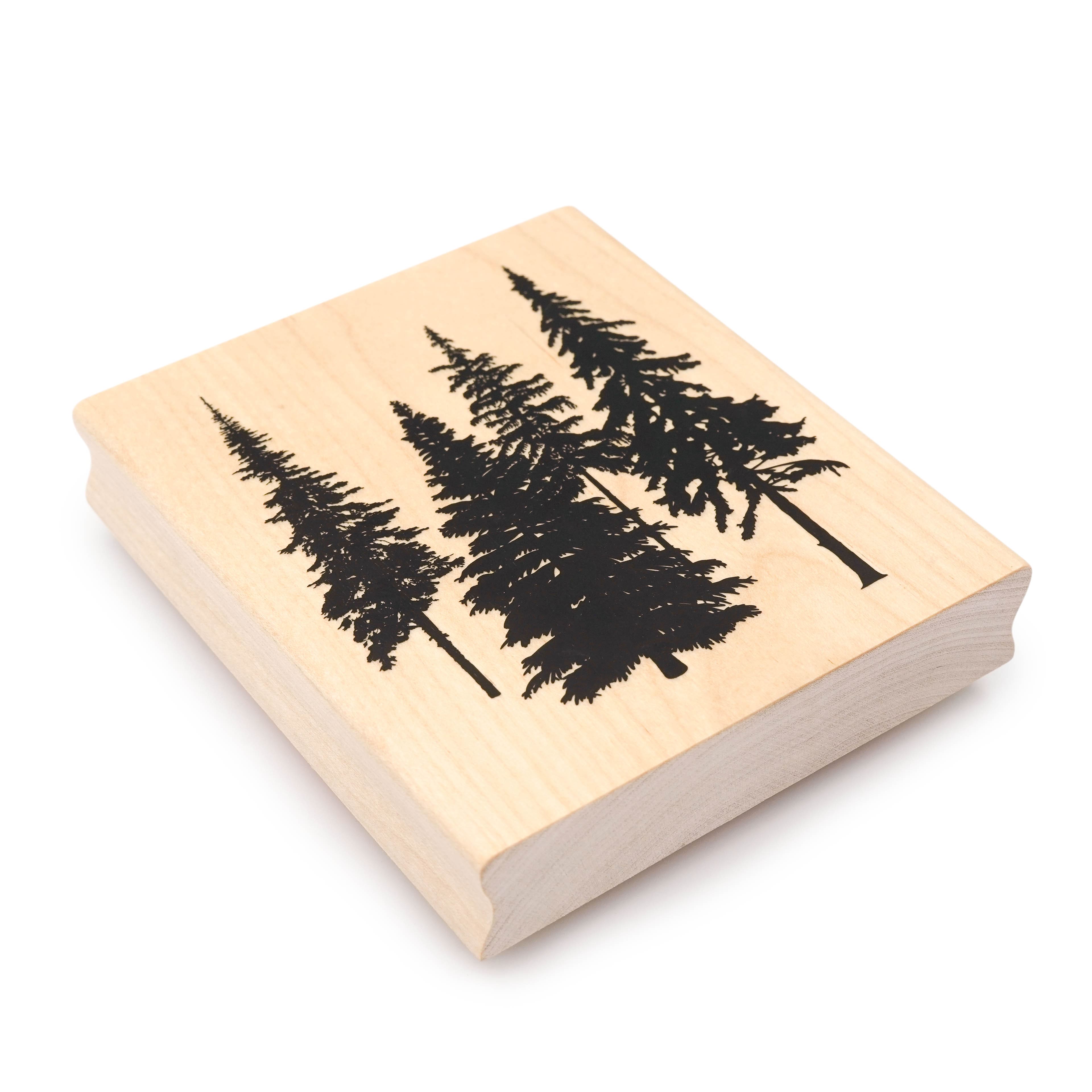 Christmas Forest Wood Stamp by Recollections&#x2122;