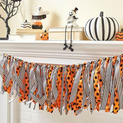 Halloween Ribbon Banner | Projects | Michaels