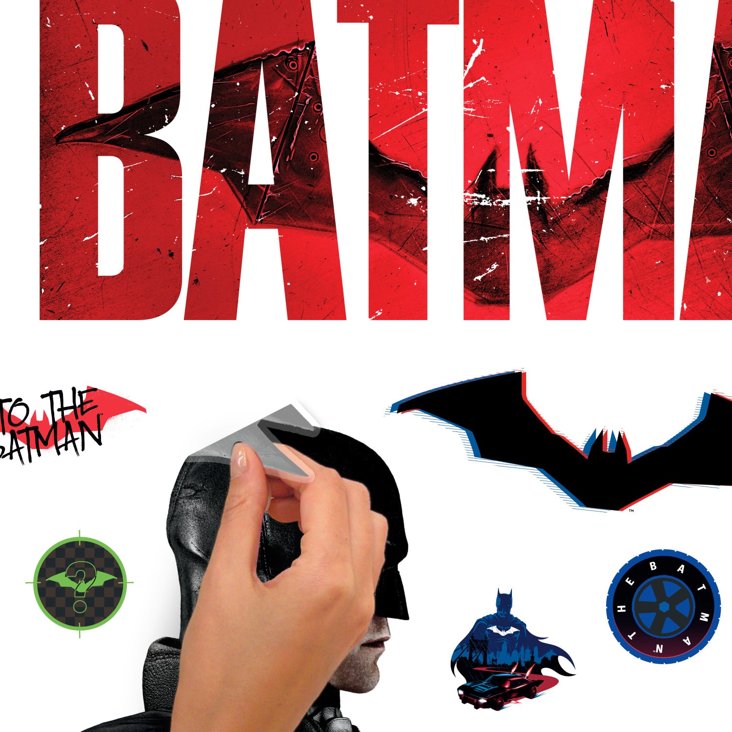 RoomMates Batman Peel &#x26; Stick Giant Wall Decals