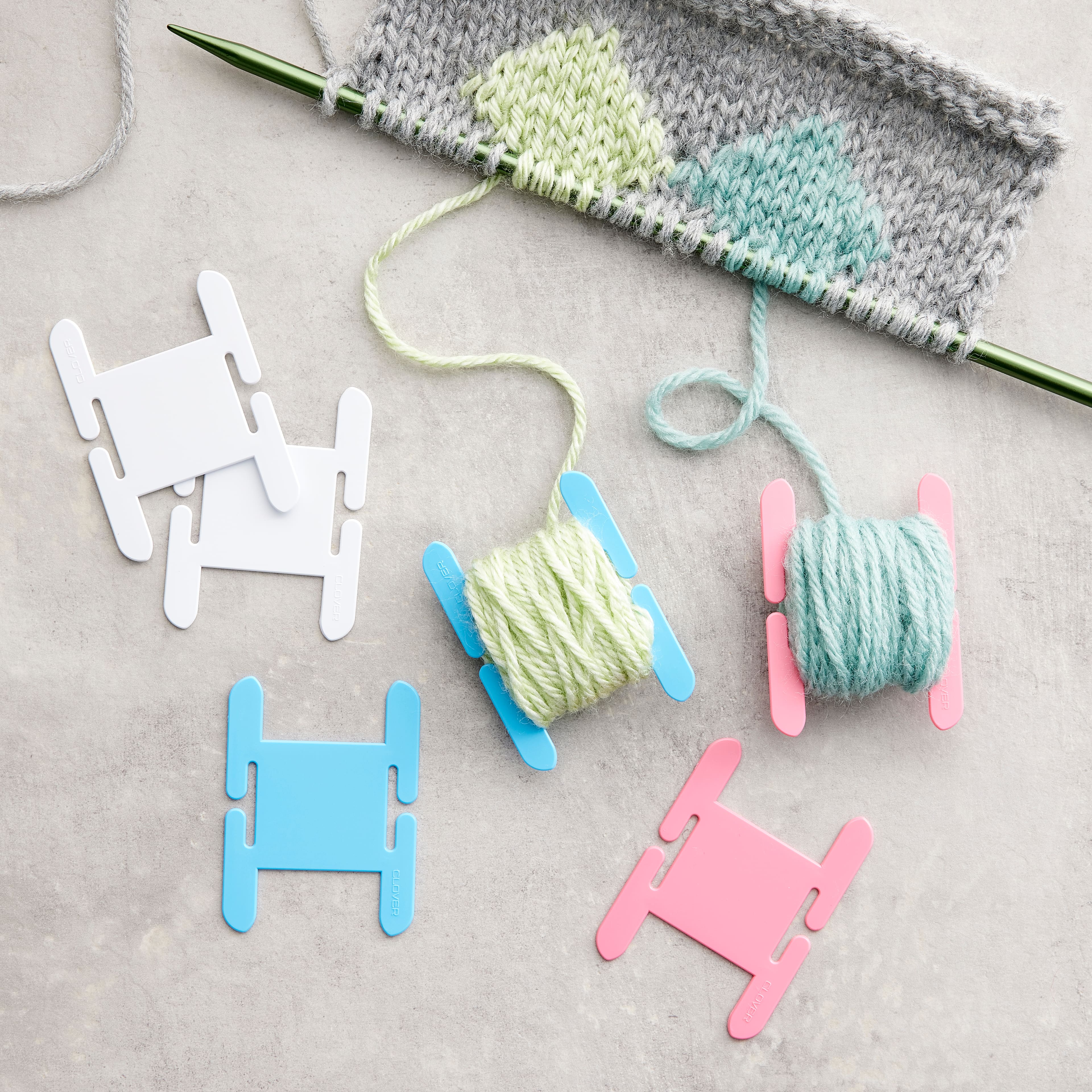 Clover Knitting Bobbin Set