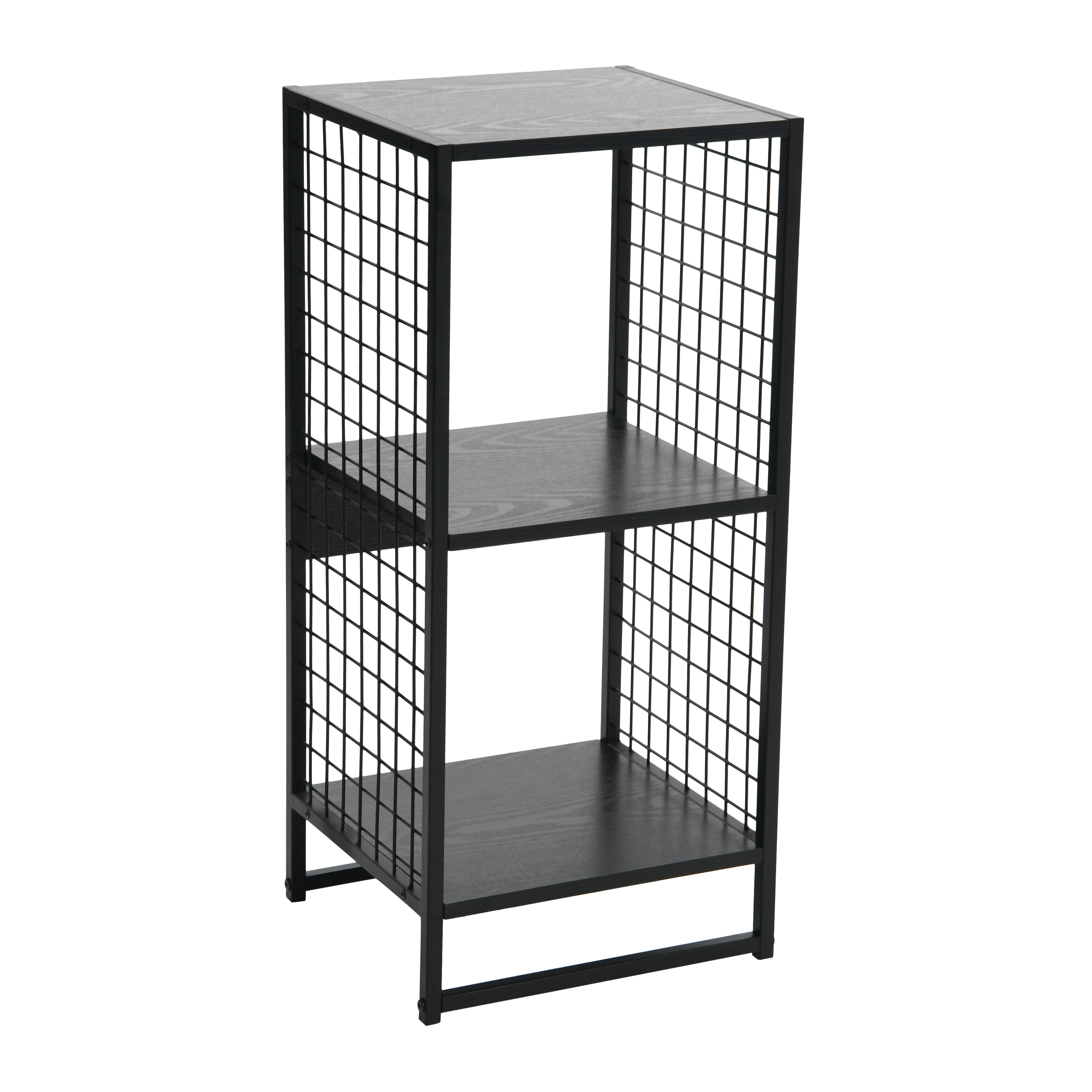 Household Essentials 28" Trellis 2 Compartment Storage Bookshelf
