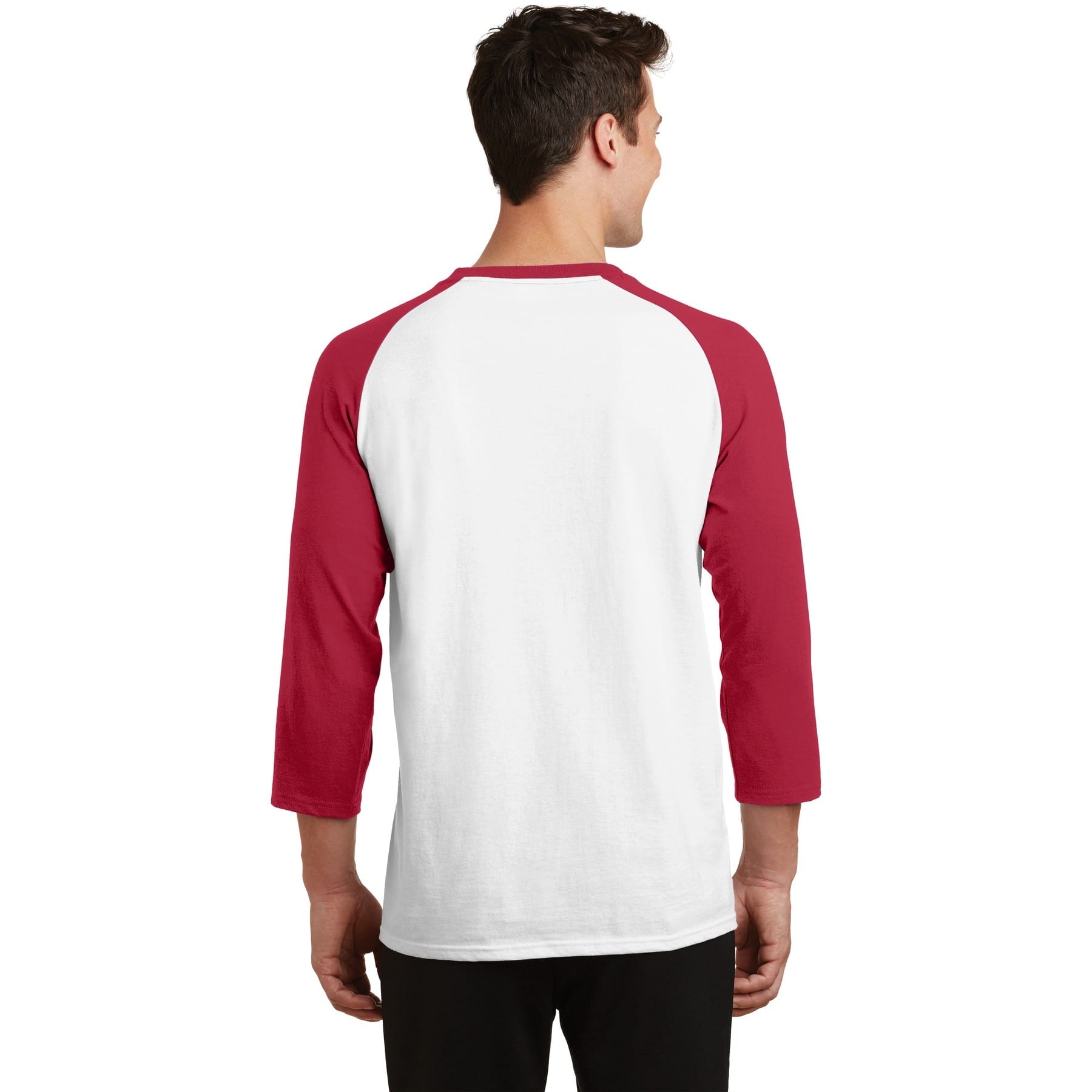 Port & Company® Core Blend 3/4-Sleeve Raglan Tee