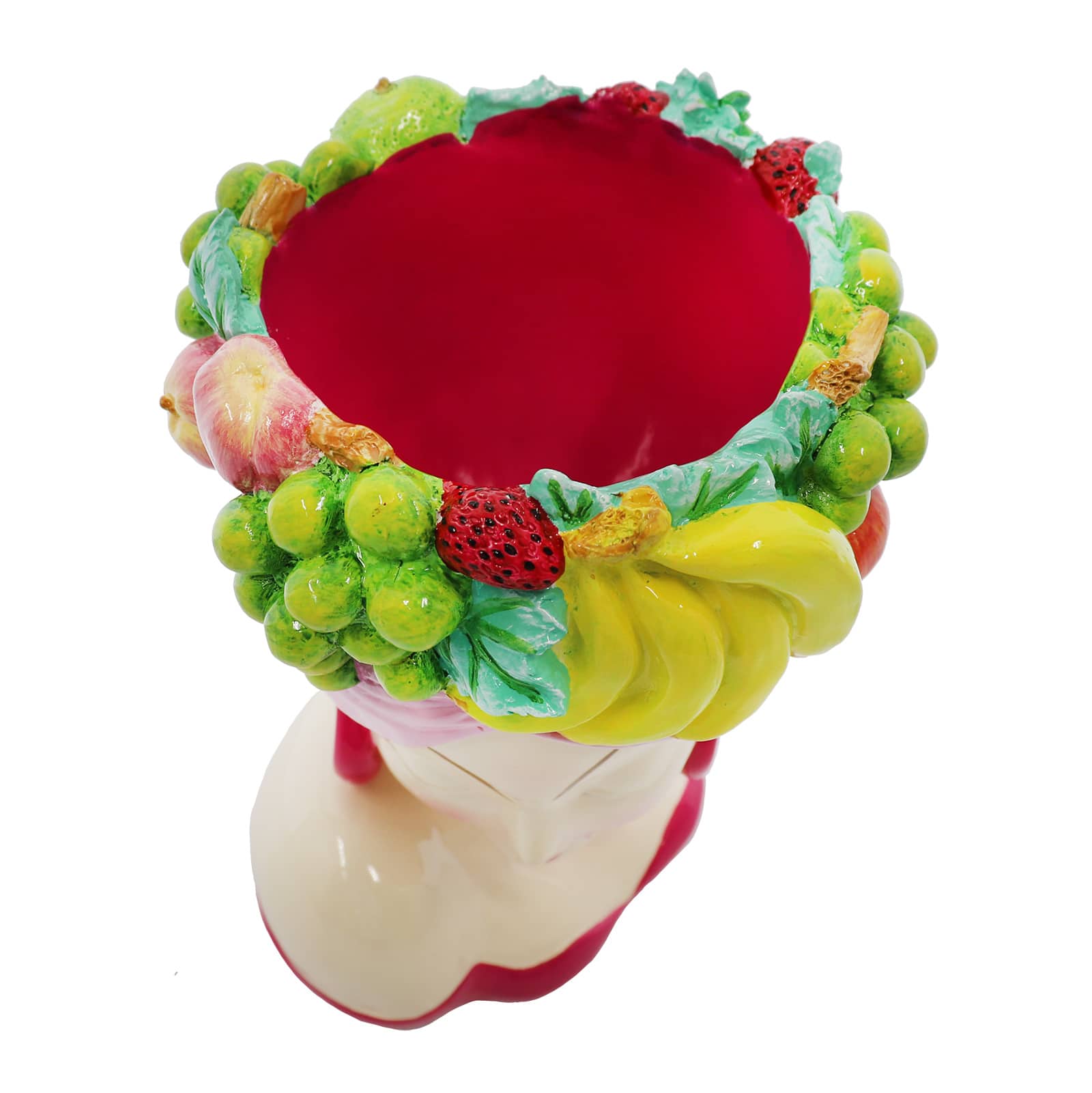 9.5&#x22; Lady with Fruit Hat Container by Ashland&#xAE;