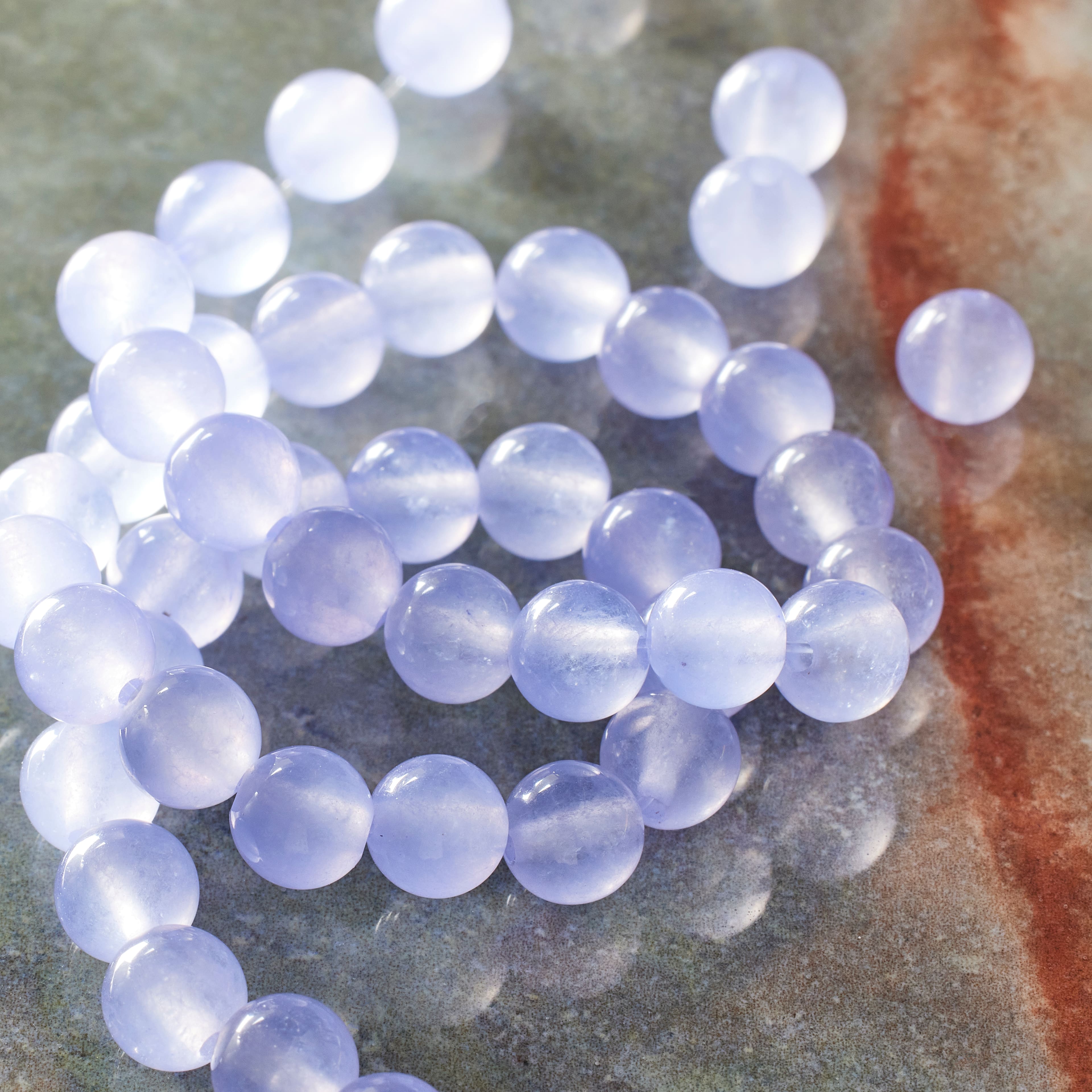 Amethyst Dyed Quartzite Beads, 6mm by Bead Landing&#x2122;