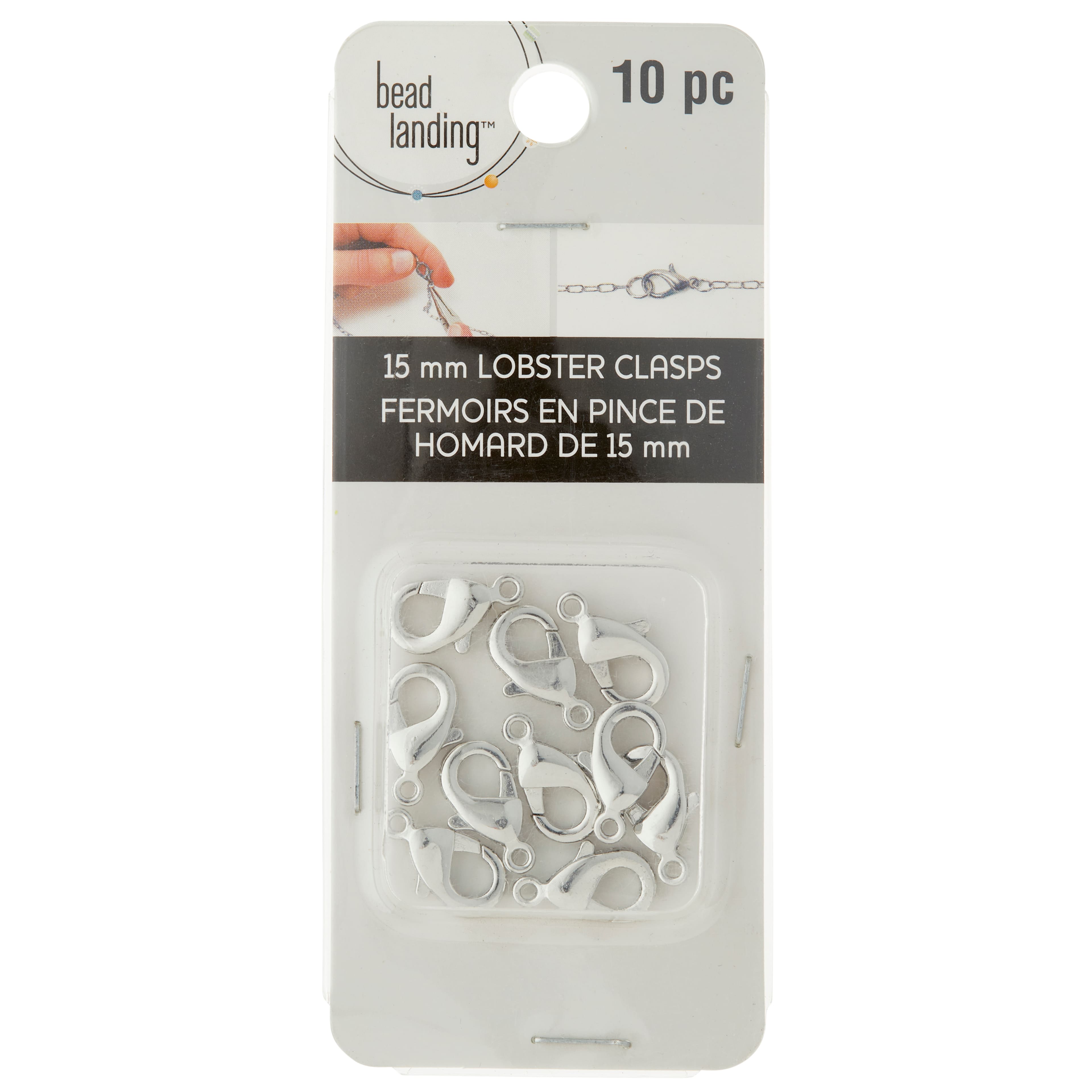 12 Packs: 10 ct. (120 total) Lobster Claw Clasps by Bead Landing™