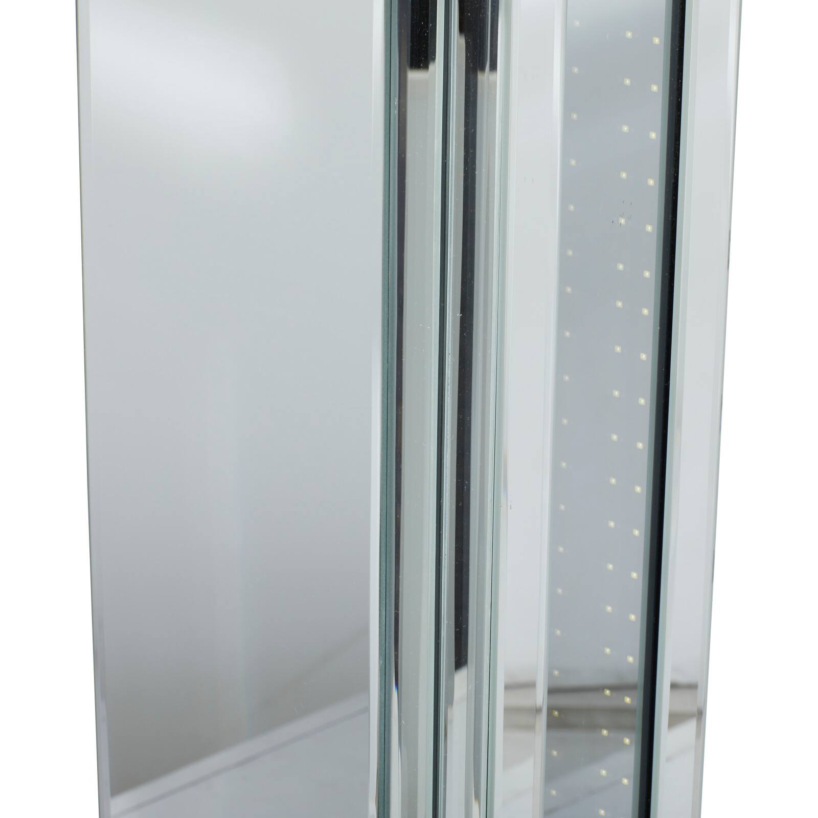 Silver Glam Wood Console Table, 32" x 48"