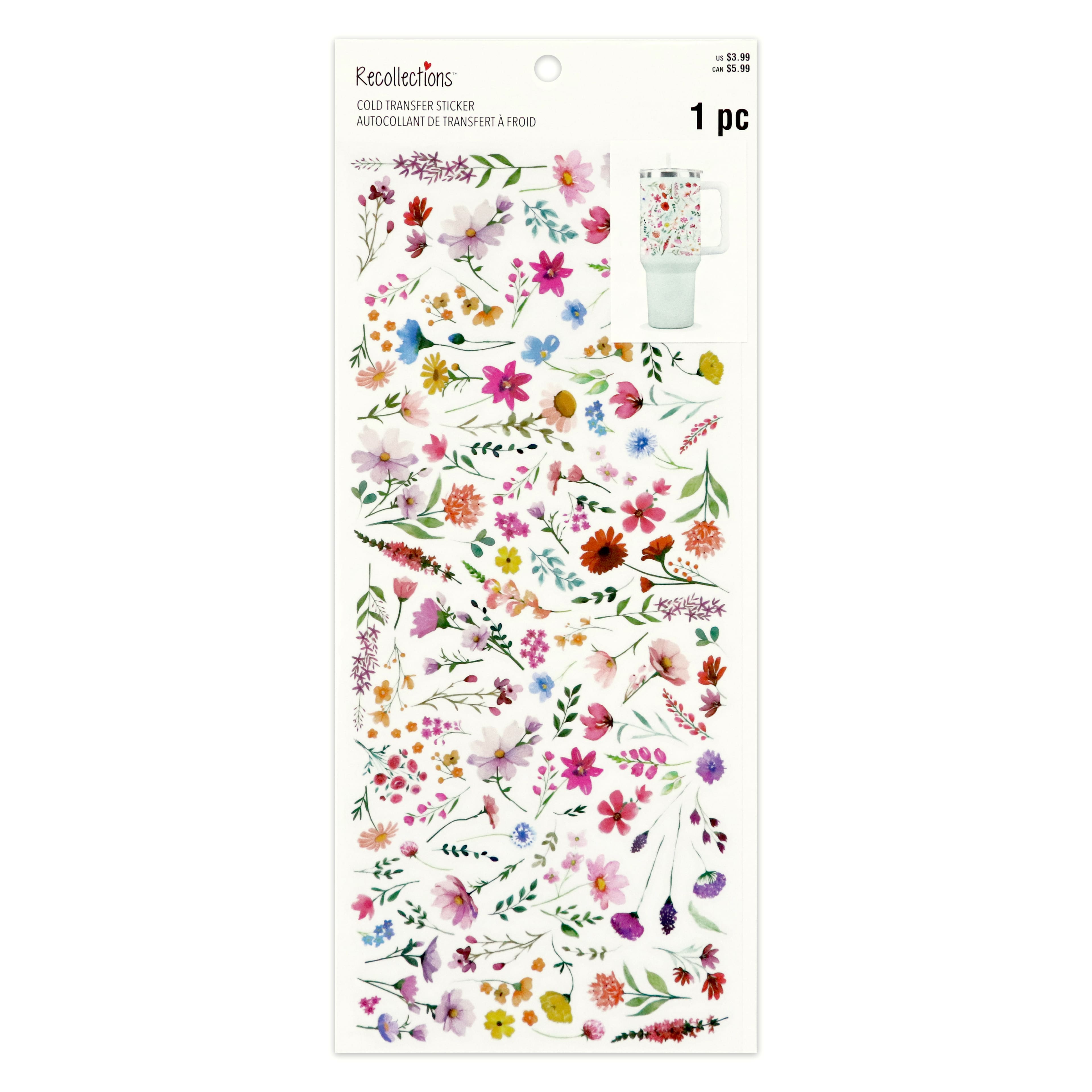 Flower Wrap Cold Transfer Sticker by Recollections&#x2122;