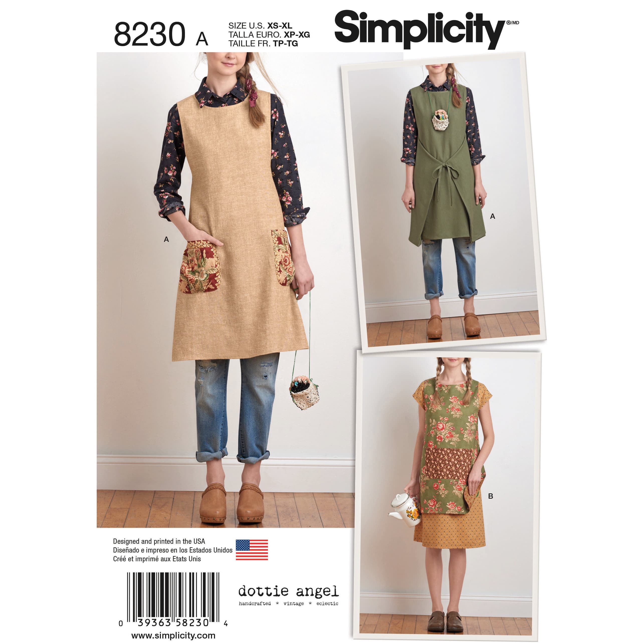 Simplicity Pattern CS8230 XS XL Michaels simplicity-pattern-cs8230-xs-xl-michaels