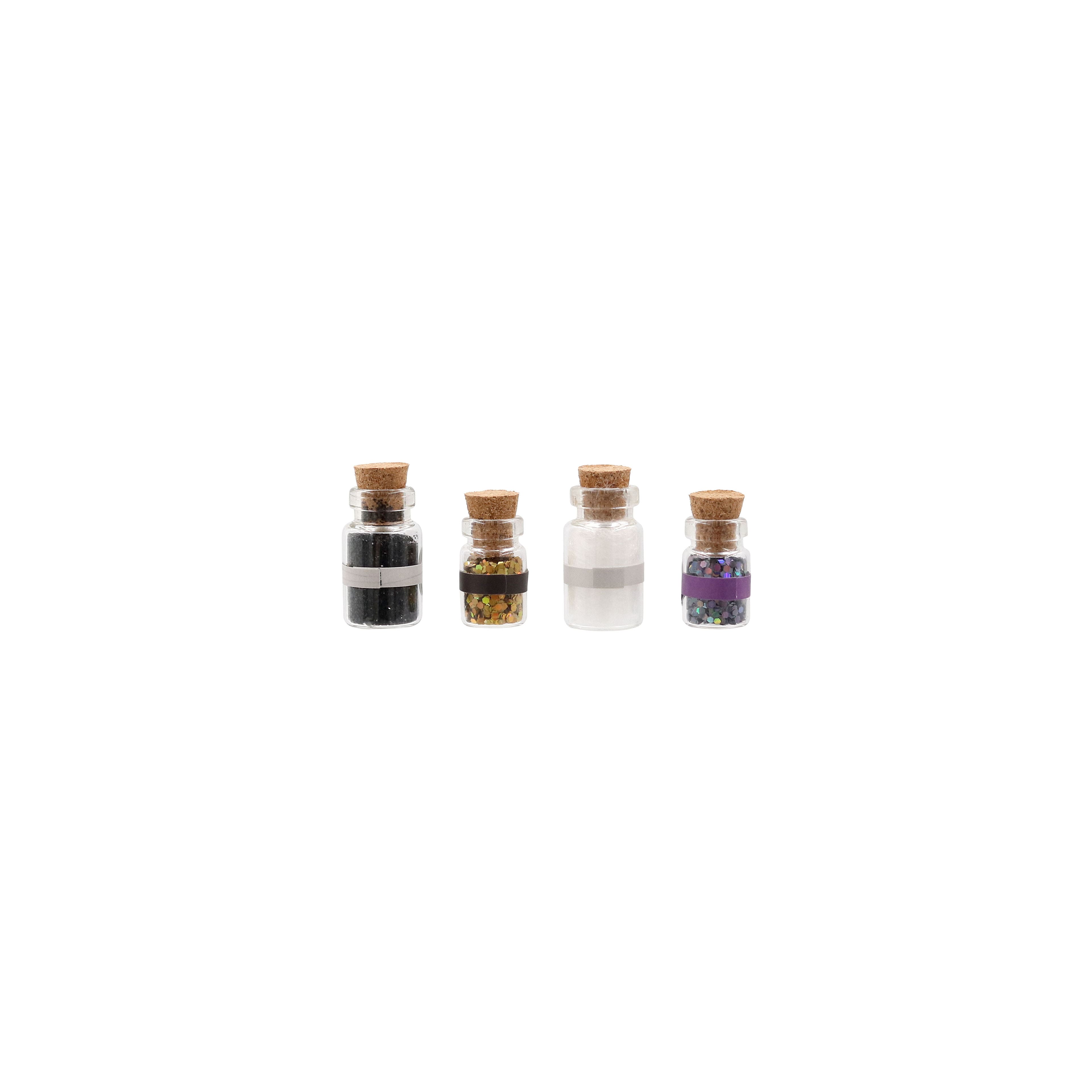 Mini Glitter Potion Bottles, 4ct. by Ashland&#xAE;