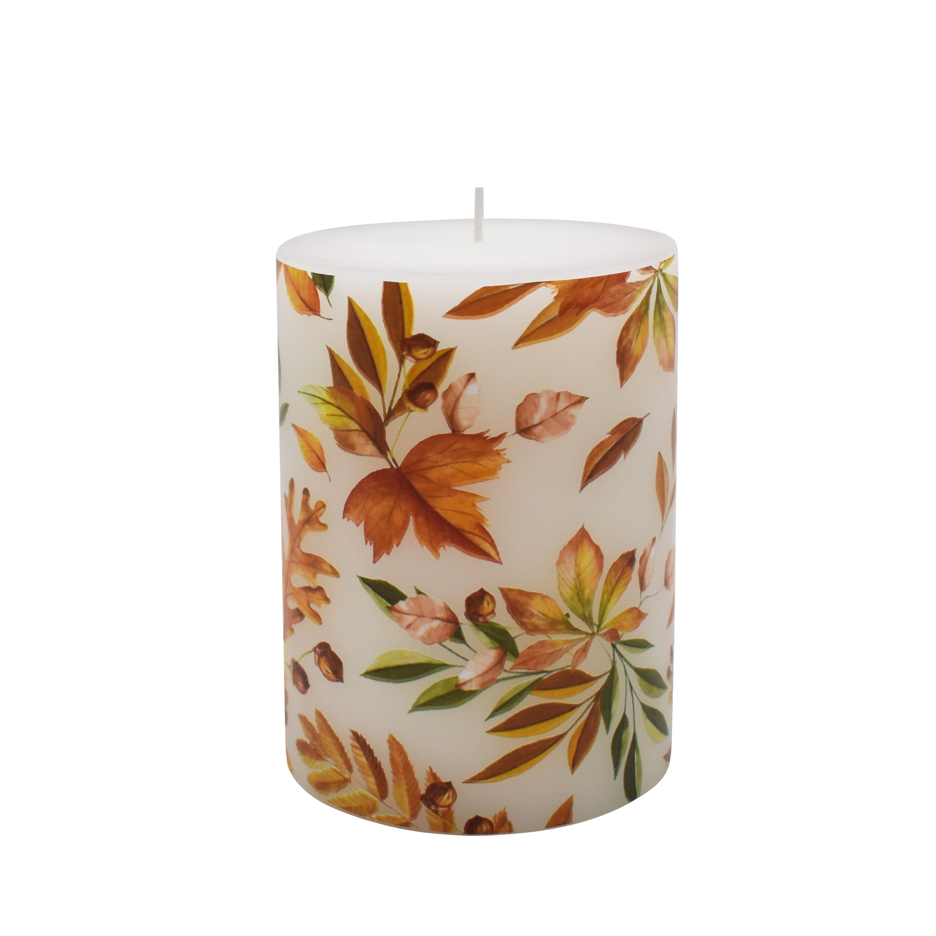 3&#x22; x 4&#x22; Maple Leaf Unscented Pillar Candle by Ashland&#xAE;