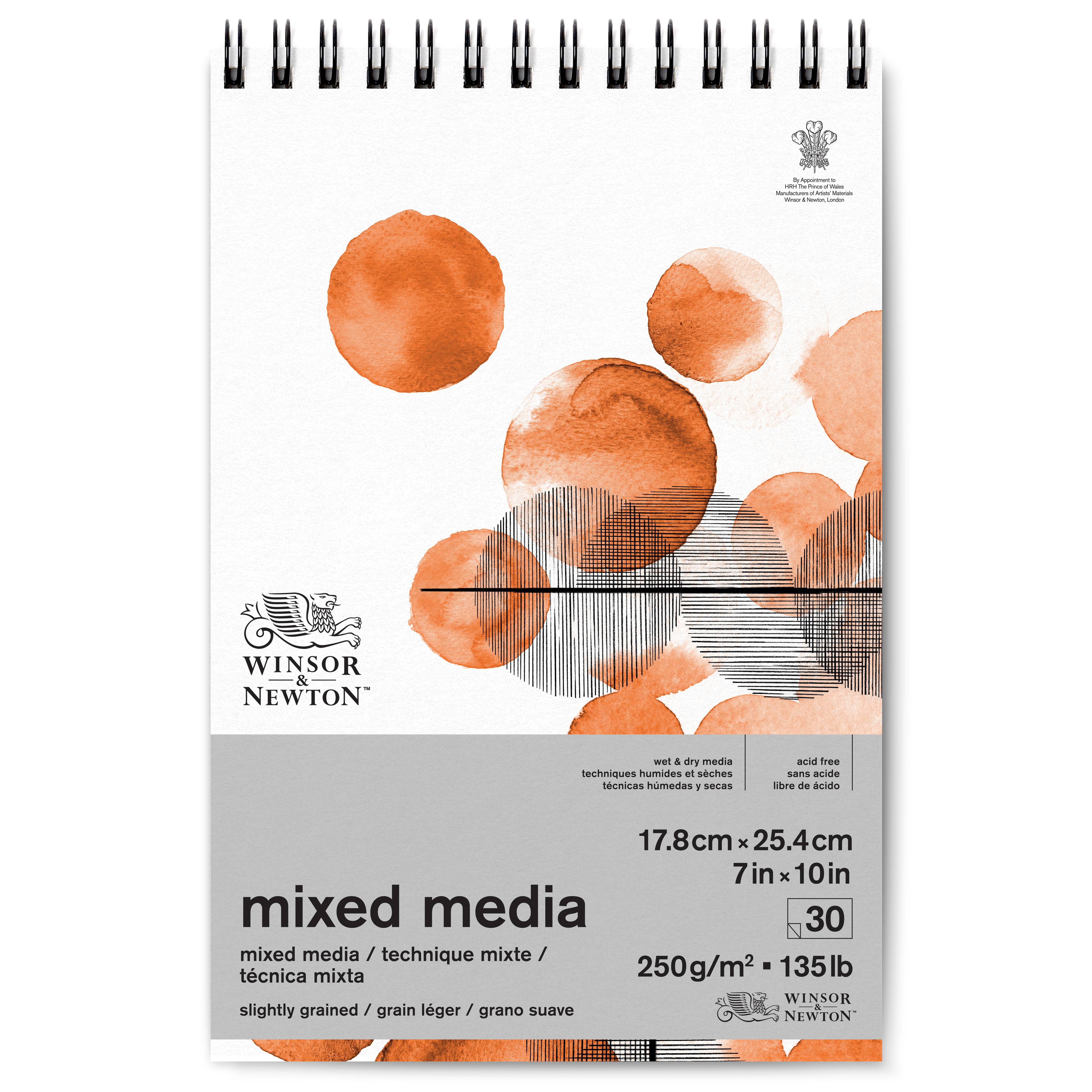 Winsor & Newton™ Mixed Media 135lb. Paper Pad Michaels