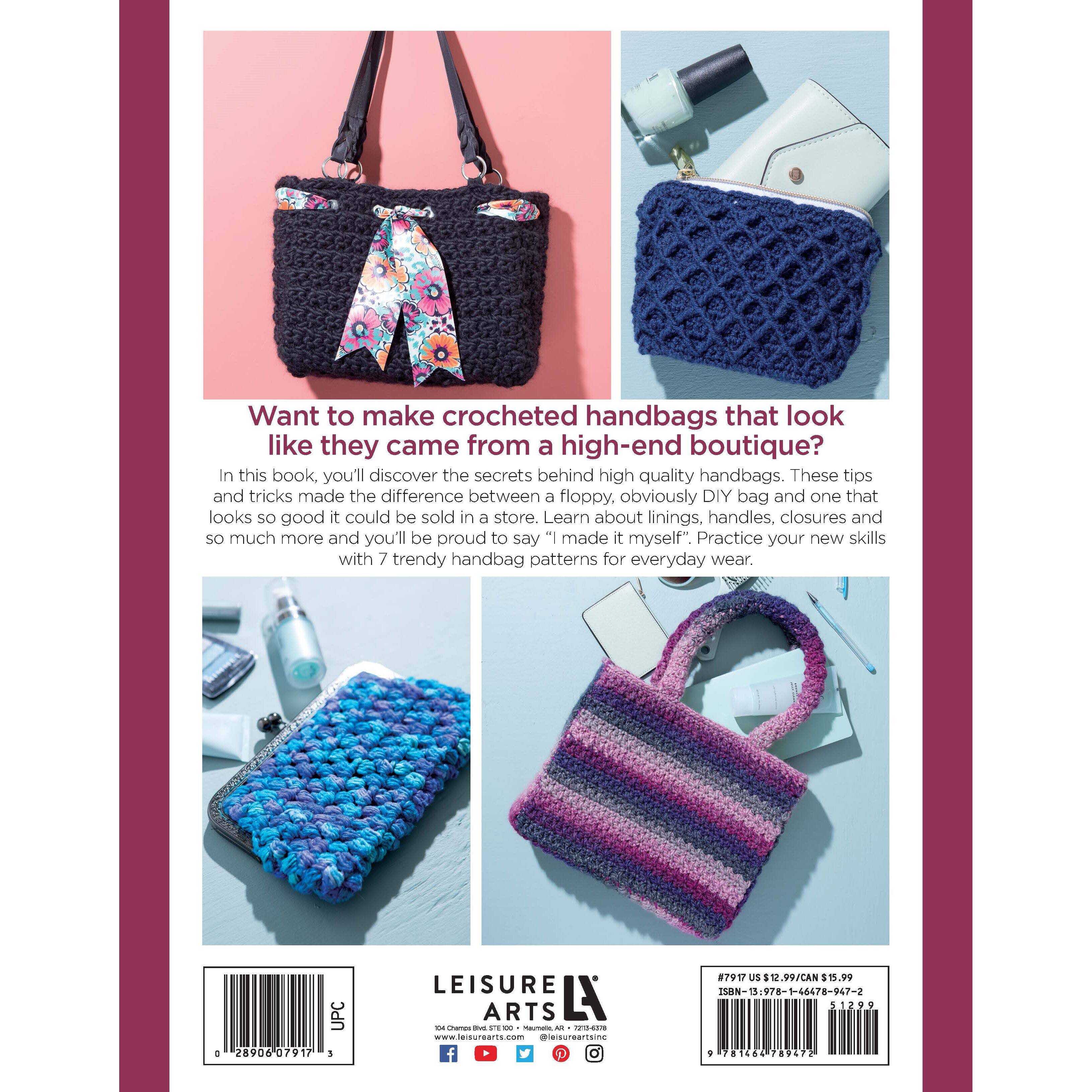Leisure Arts&#xAE; Handcrafted Handbags Book #3 Intermediate