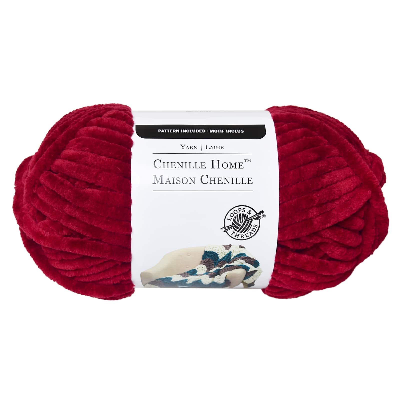 Chenille Home™ Yarn by Loops & Threads®