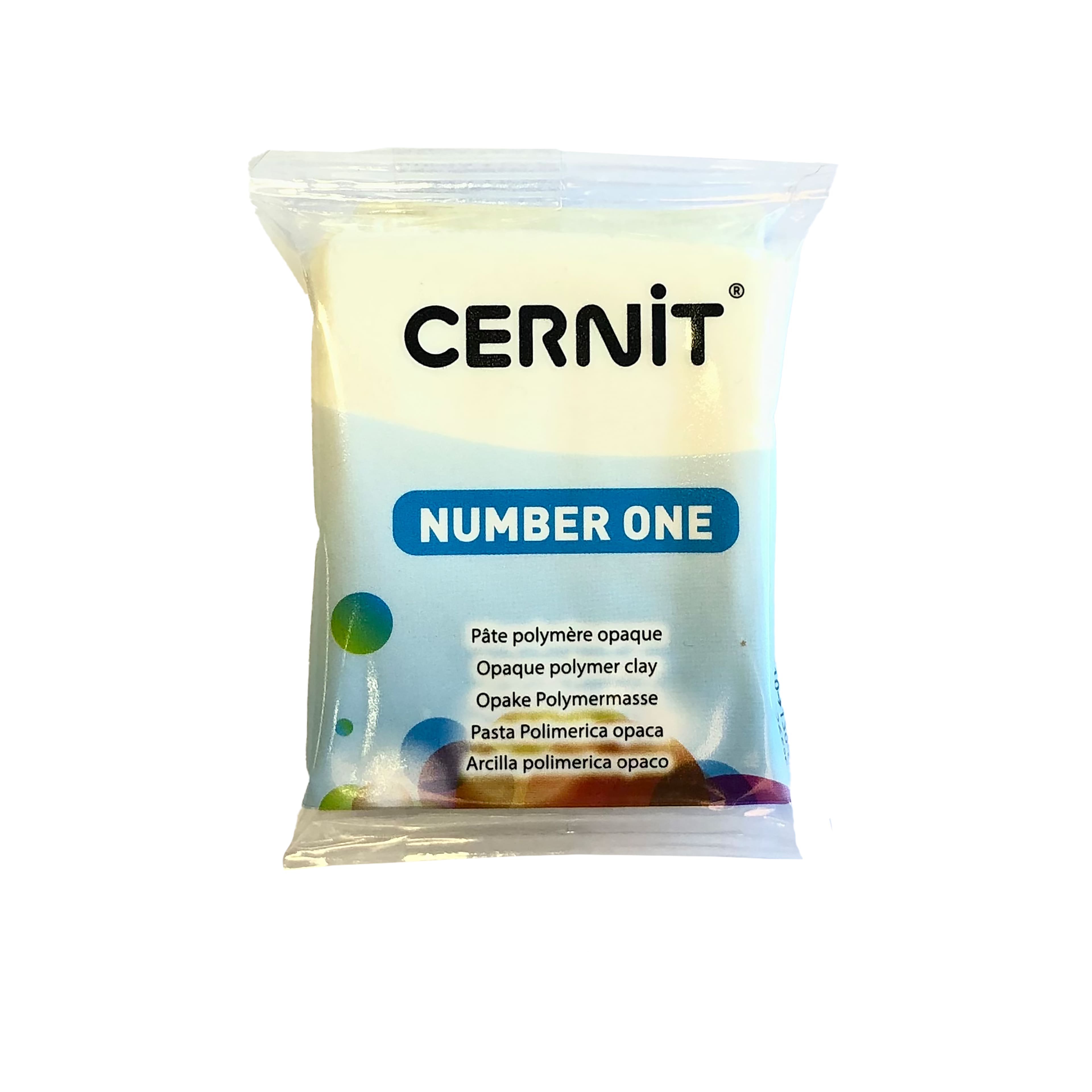 24 Pack: Cernit&#xAE; Number One Opaque White Polymer Clay, 2oz.