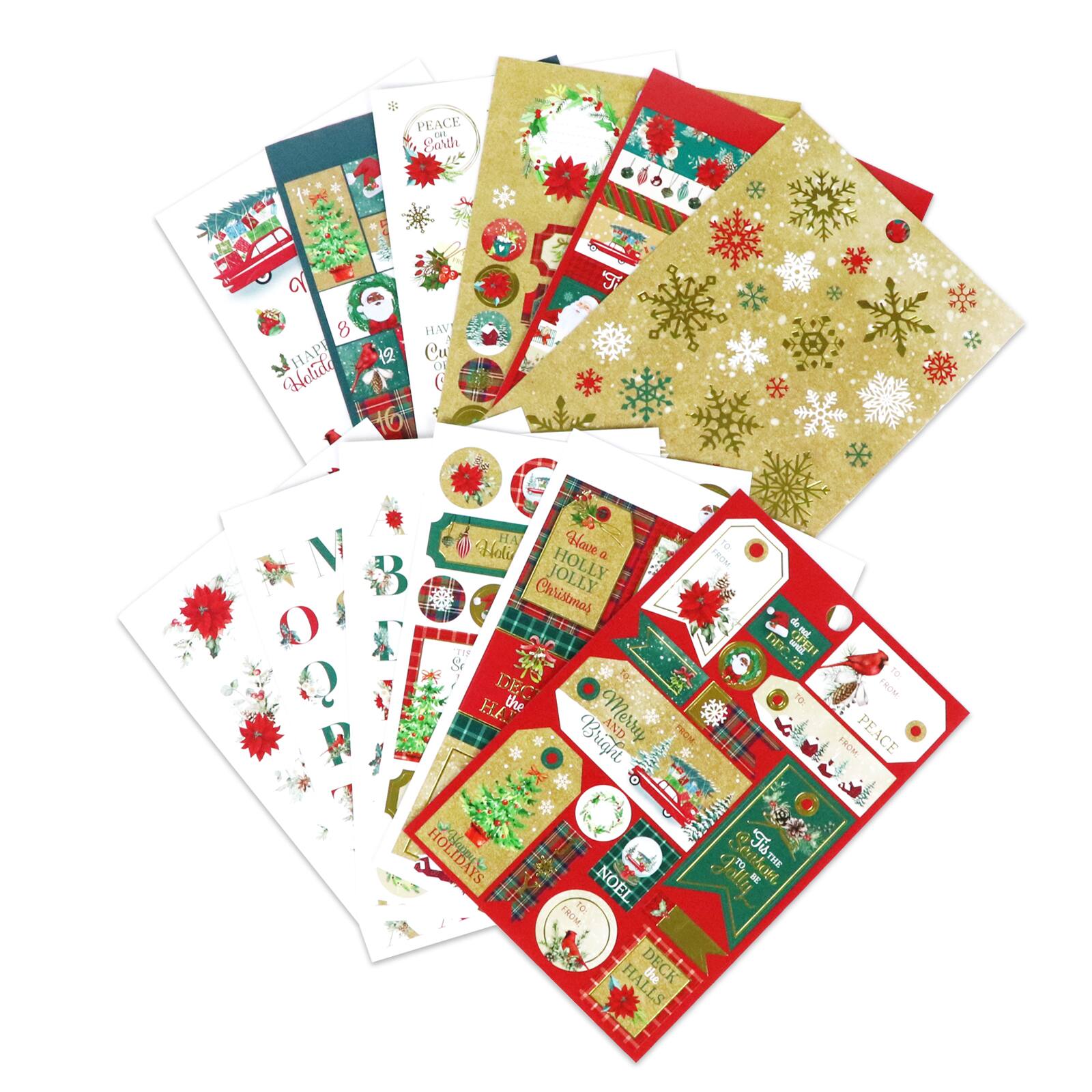 Seasons Greetings Christmas Sticker Book by Recollections™ Michaels