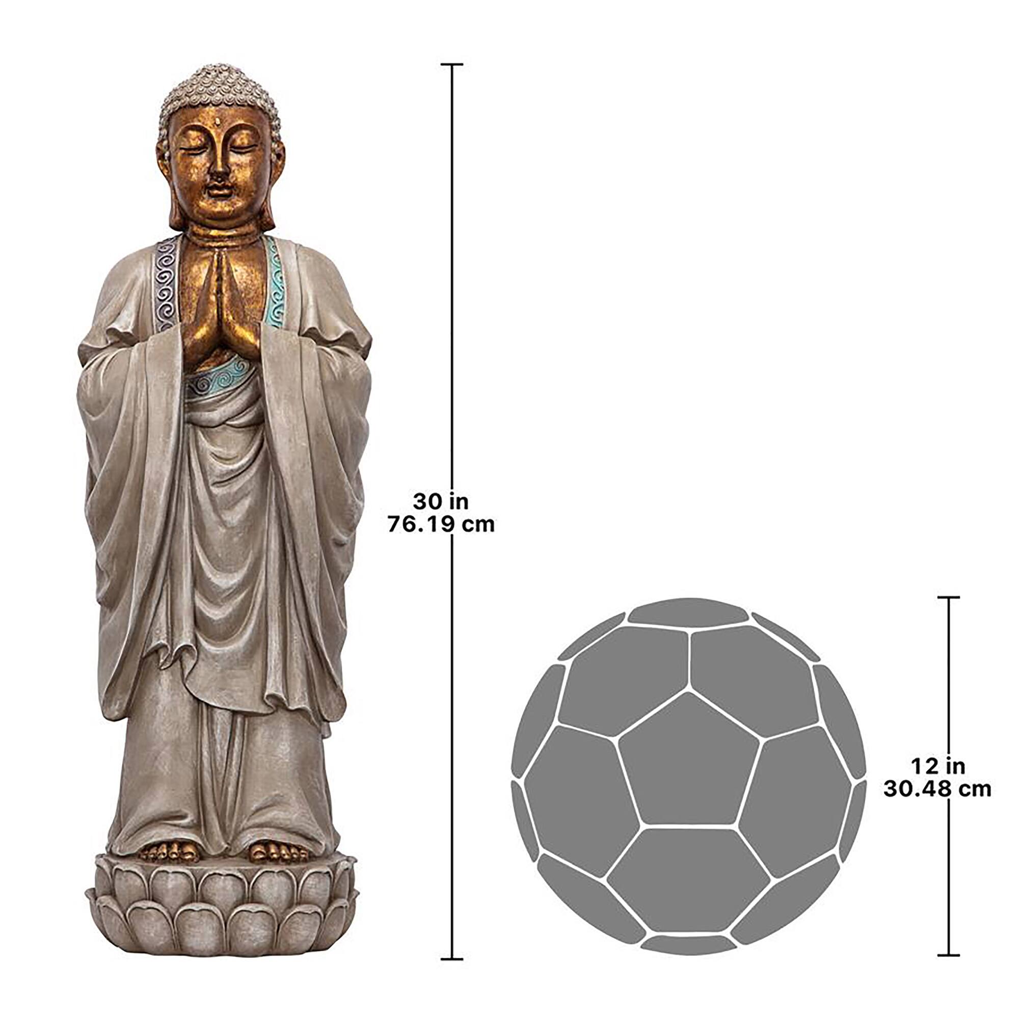 Design Toscano&#xAE; 30&#x22; The Bodh Gaya Buddha Asian Statue