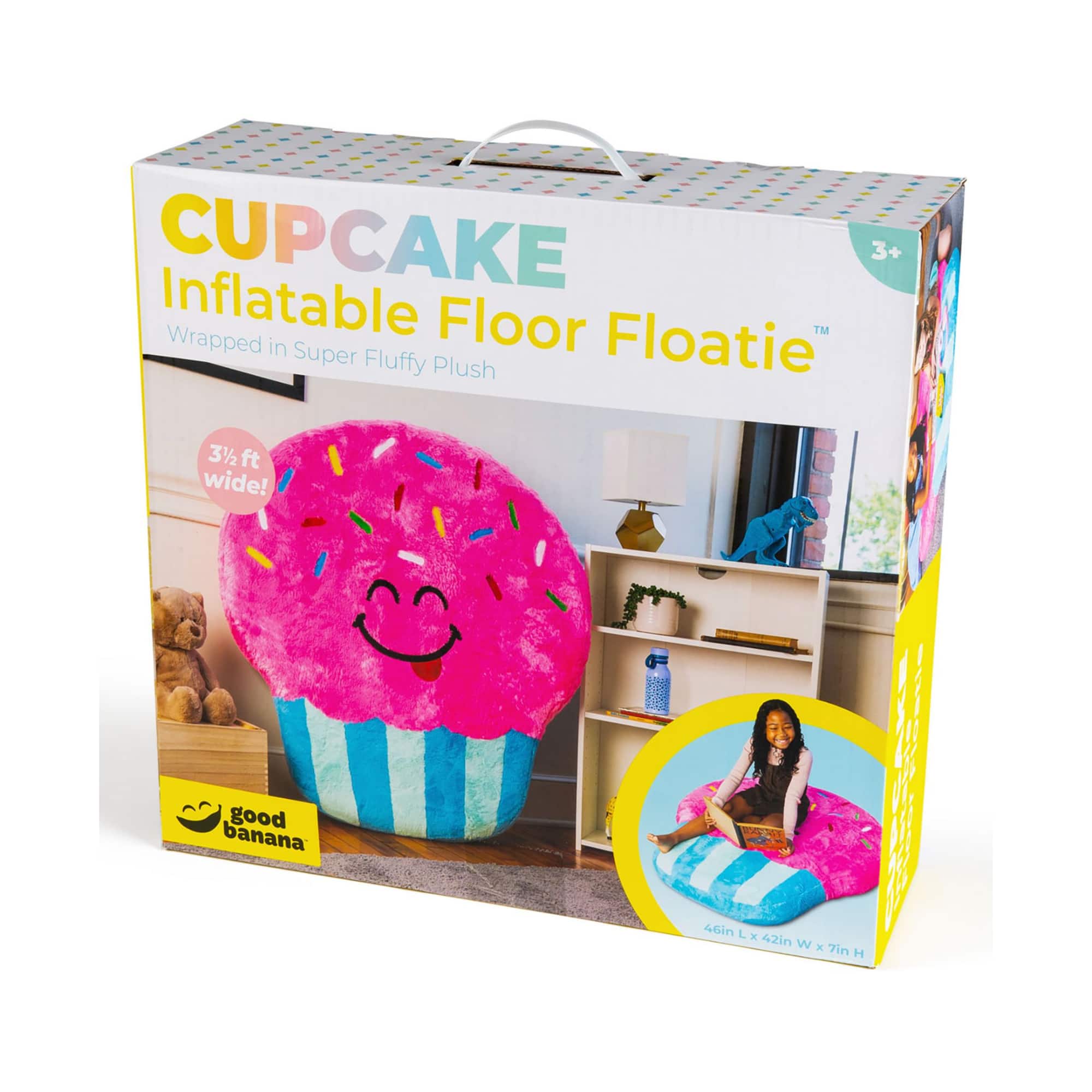 Good Banana&#x2122; Floor Floaties&#x2122; Cupcake Play Space Cushion