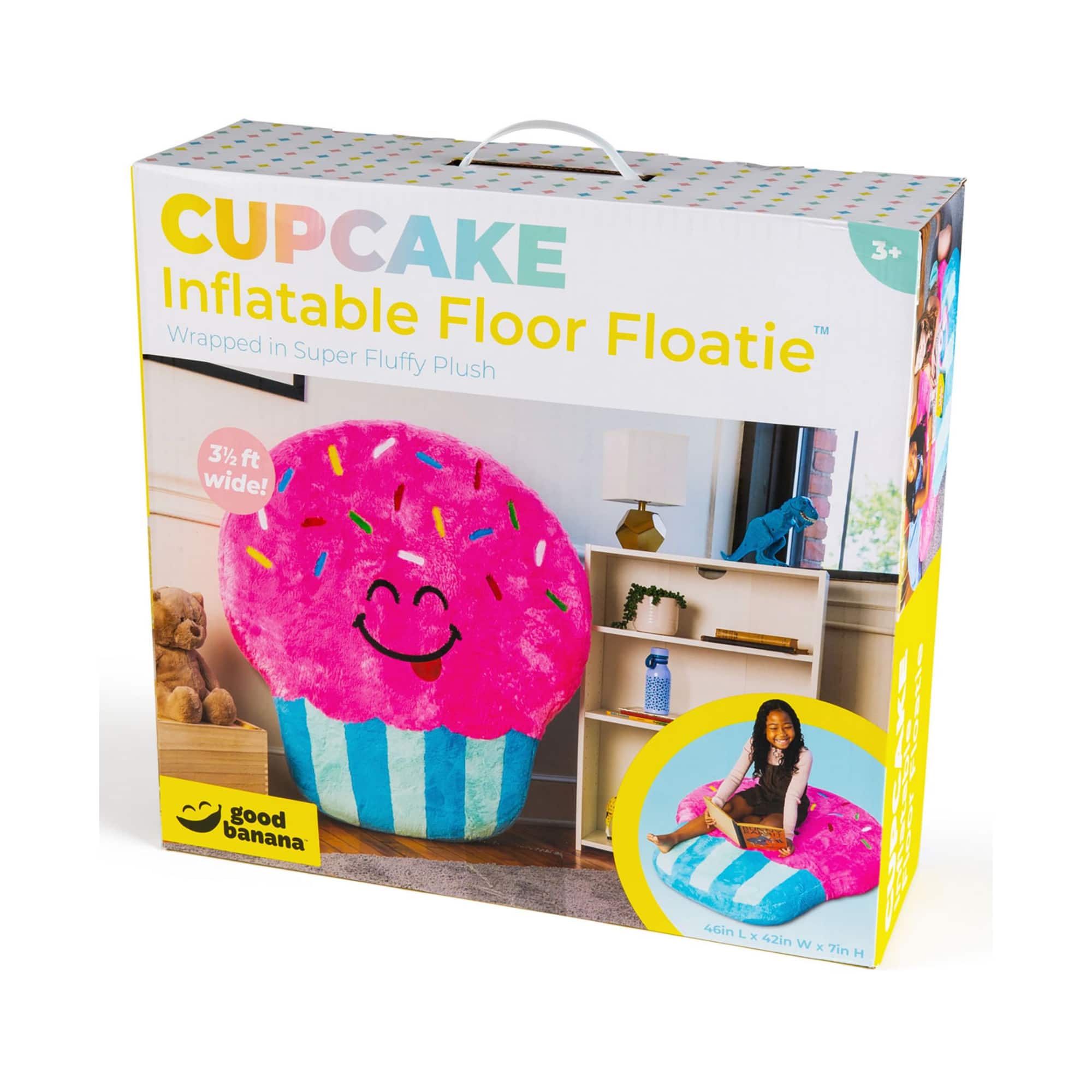Good Banana™ Floor Floaties™ Cupcake Play Space Cushion