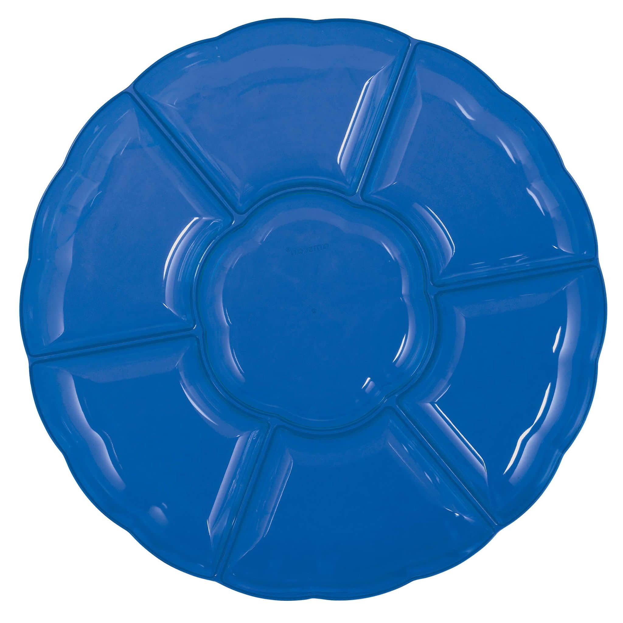 Plastic Scalloped Sectional Chip N Dip Tray