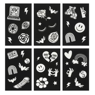 Black and White Stickers -  Canada  Black and white stickers, Tumblr  stickers, White stickers