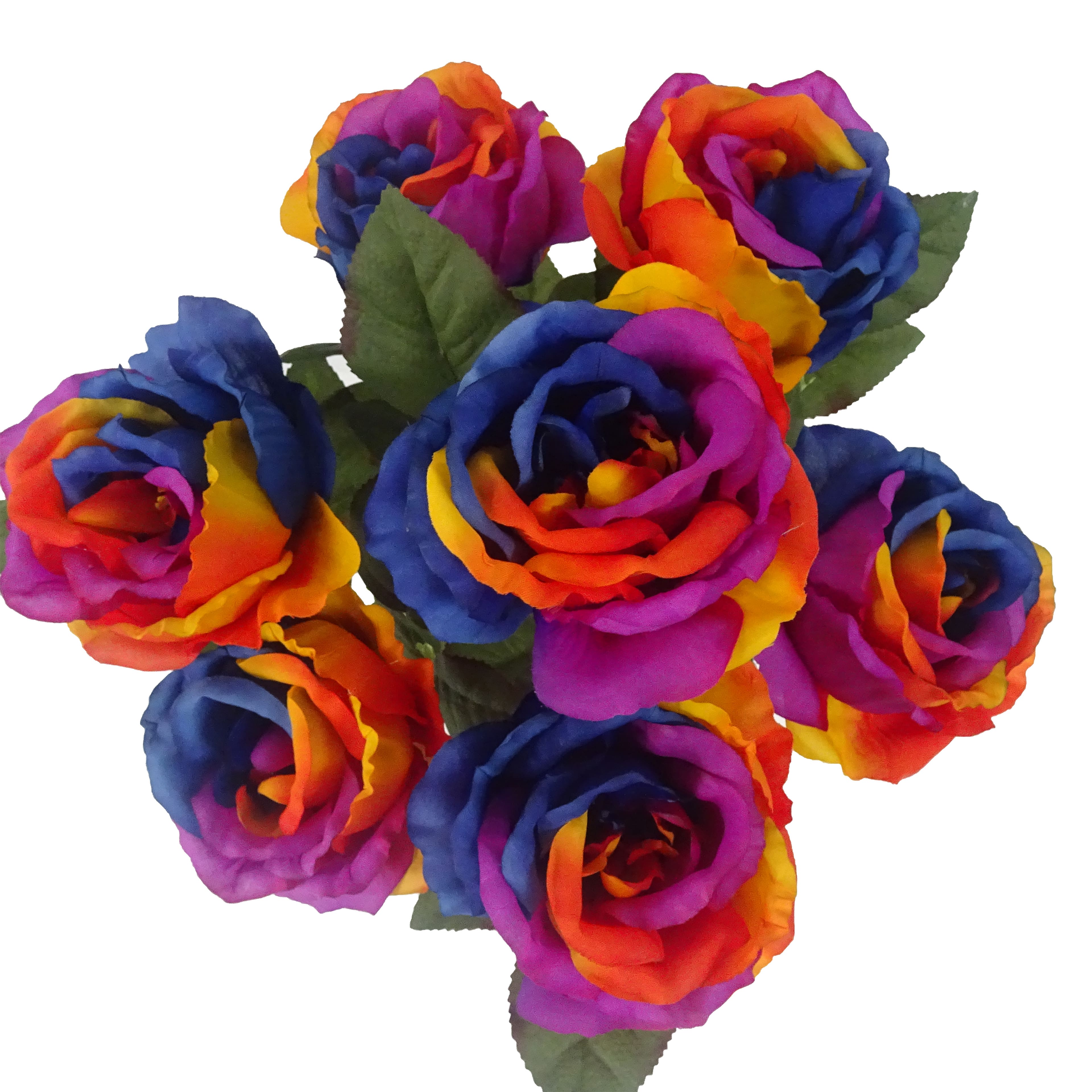 18.5&#x22; Multicolor Pride Rose Bush by Celebrate It&#x2122;