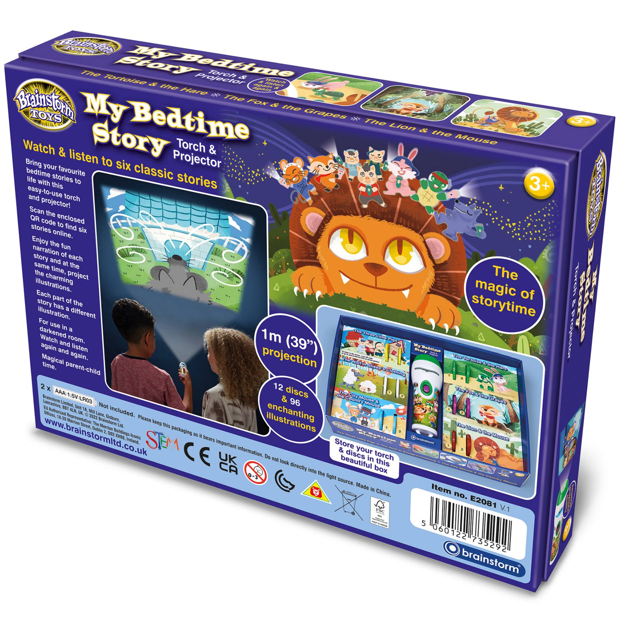 Brainstorm Toys My Bedtime Story Torch &#x26; Projector
