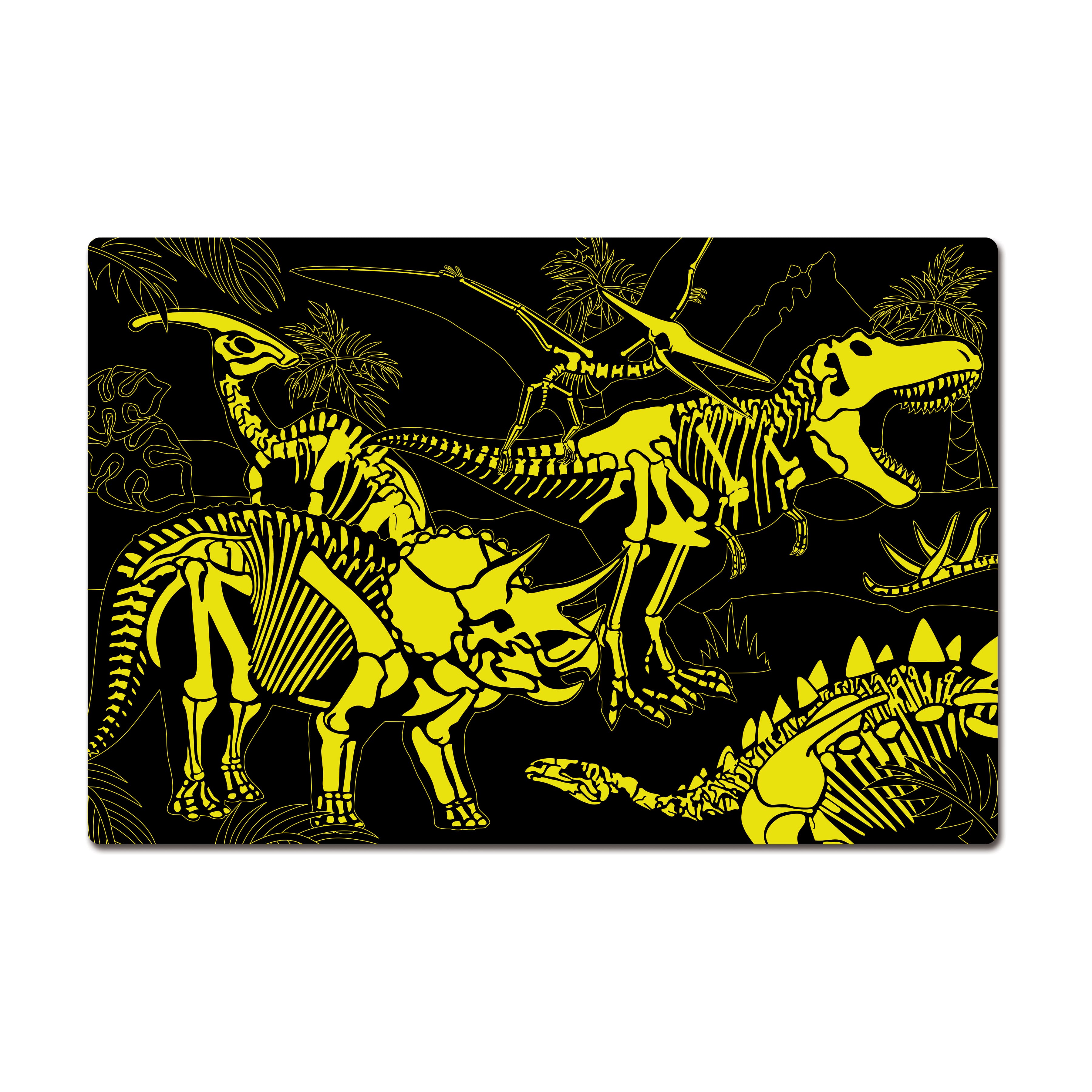 Puzzle Doubles!&#xAE; Glow in the Dark Dinos 100 Piece Puzzle