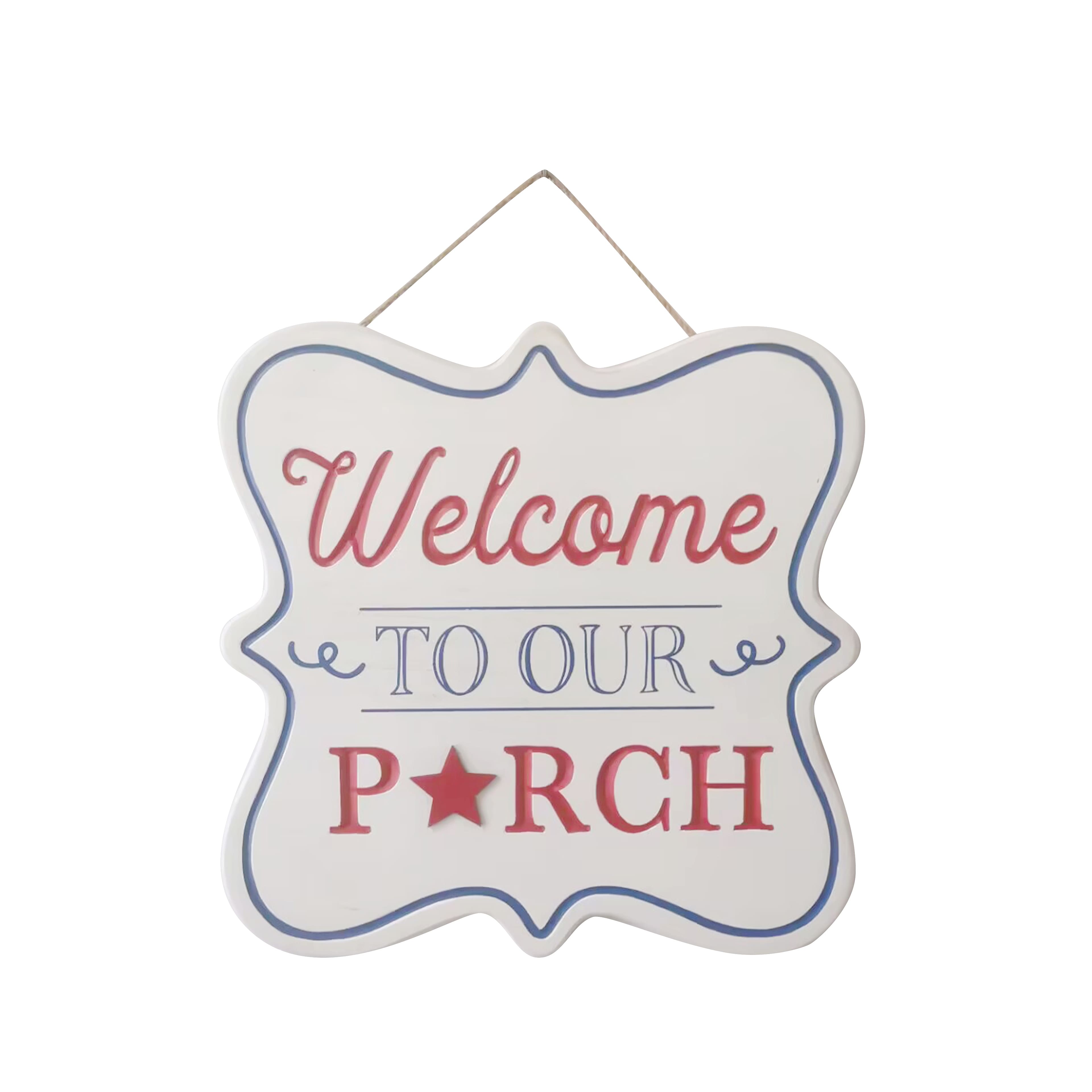 Welcome to Our Porch Wall Sign by Celebrate It&#x2122;