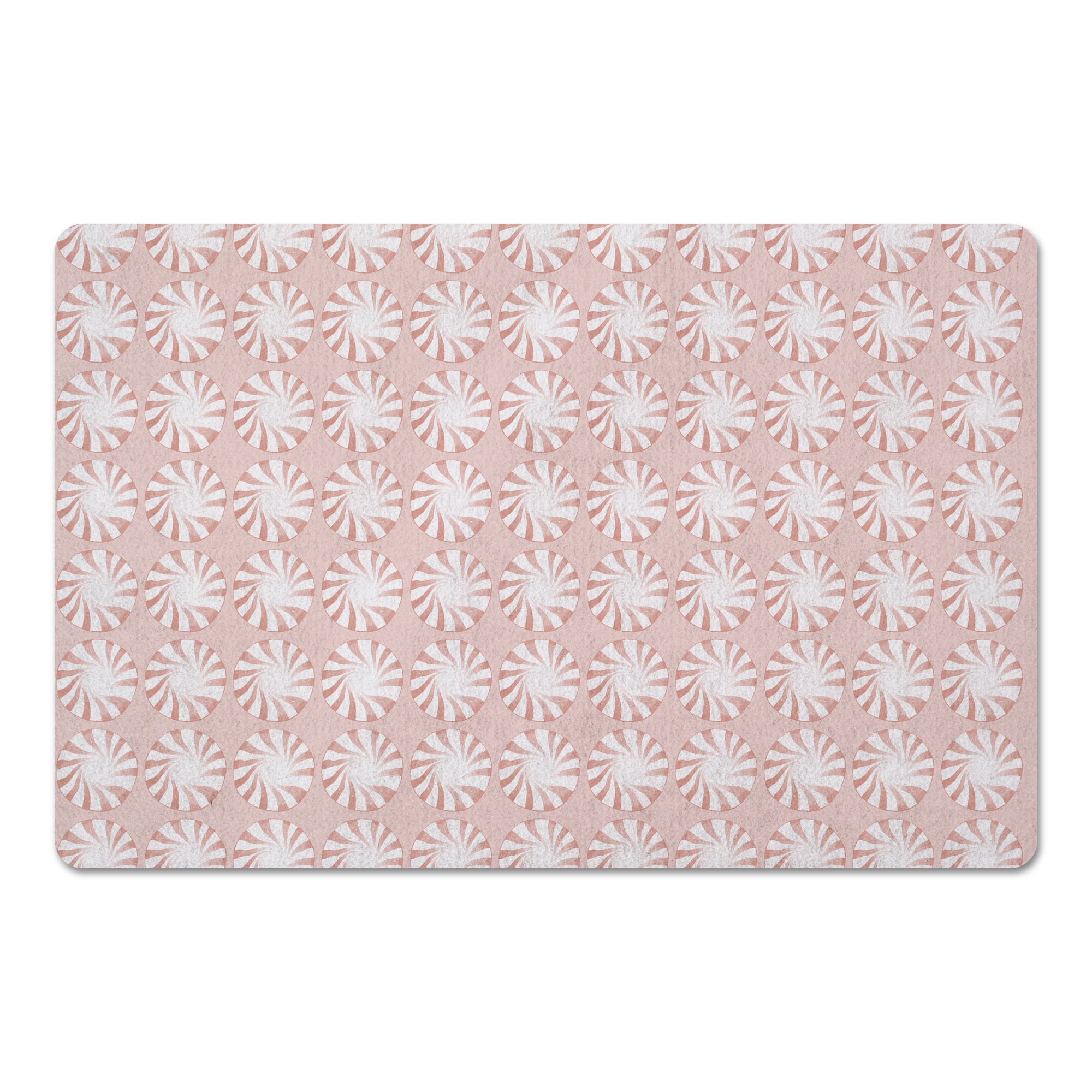 Peppermint Candy 27x18 Floor Mat