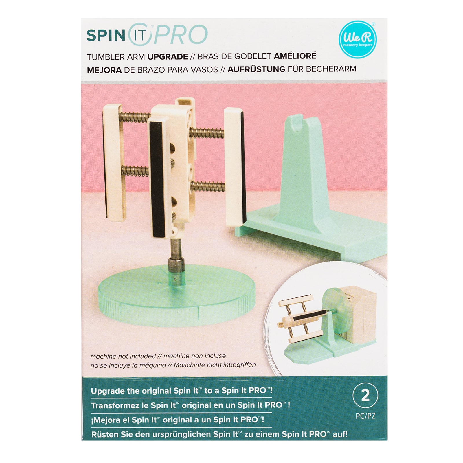 We R Memory Keepers&#xAE; Spin It&#x2122; Pro Tumbler Arm Upgrade Kit