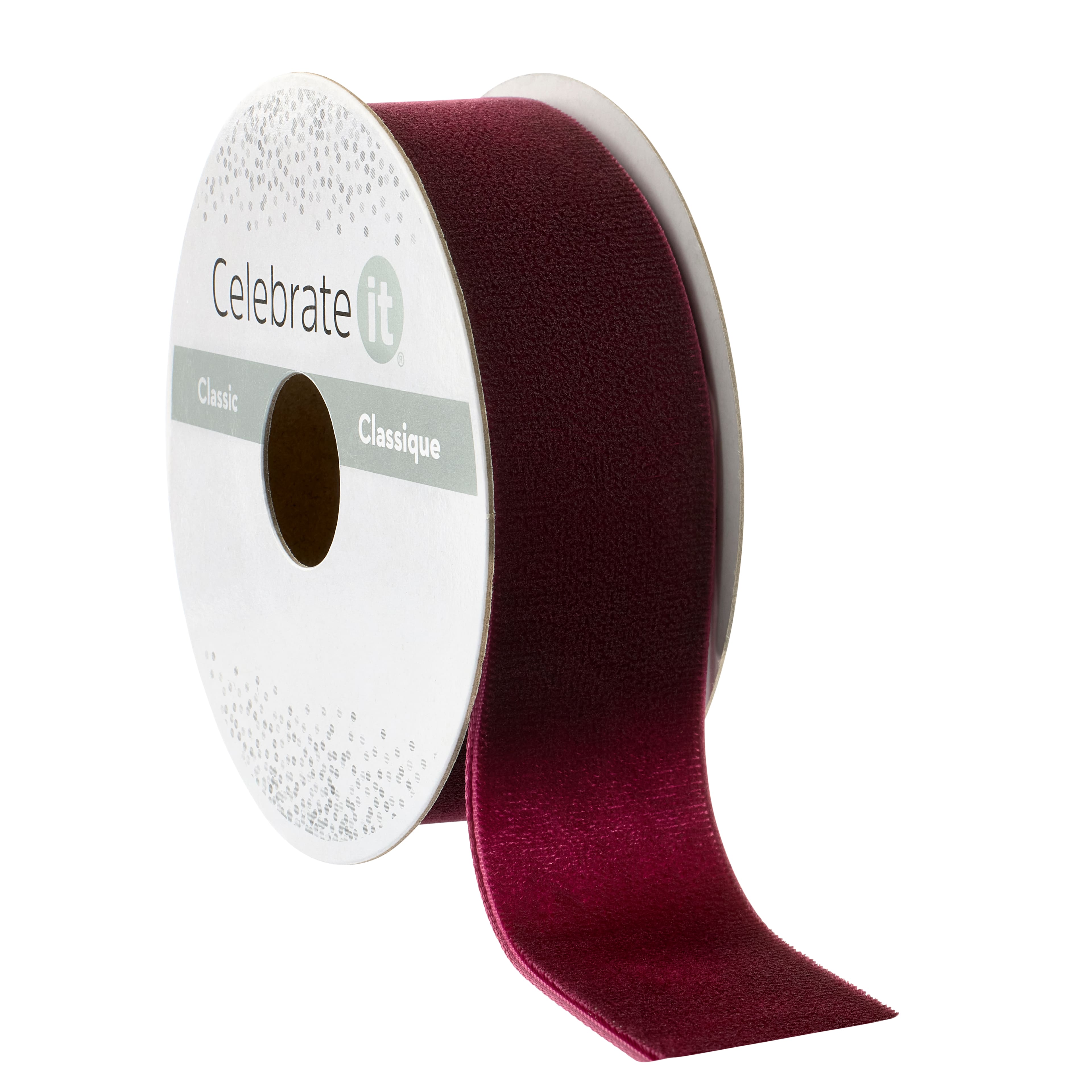 1" x 3yd. Velvet Ribbon by Celebrate It™ Classic