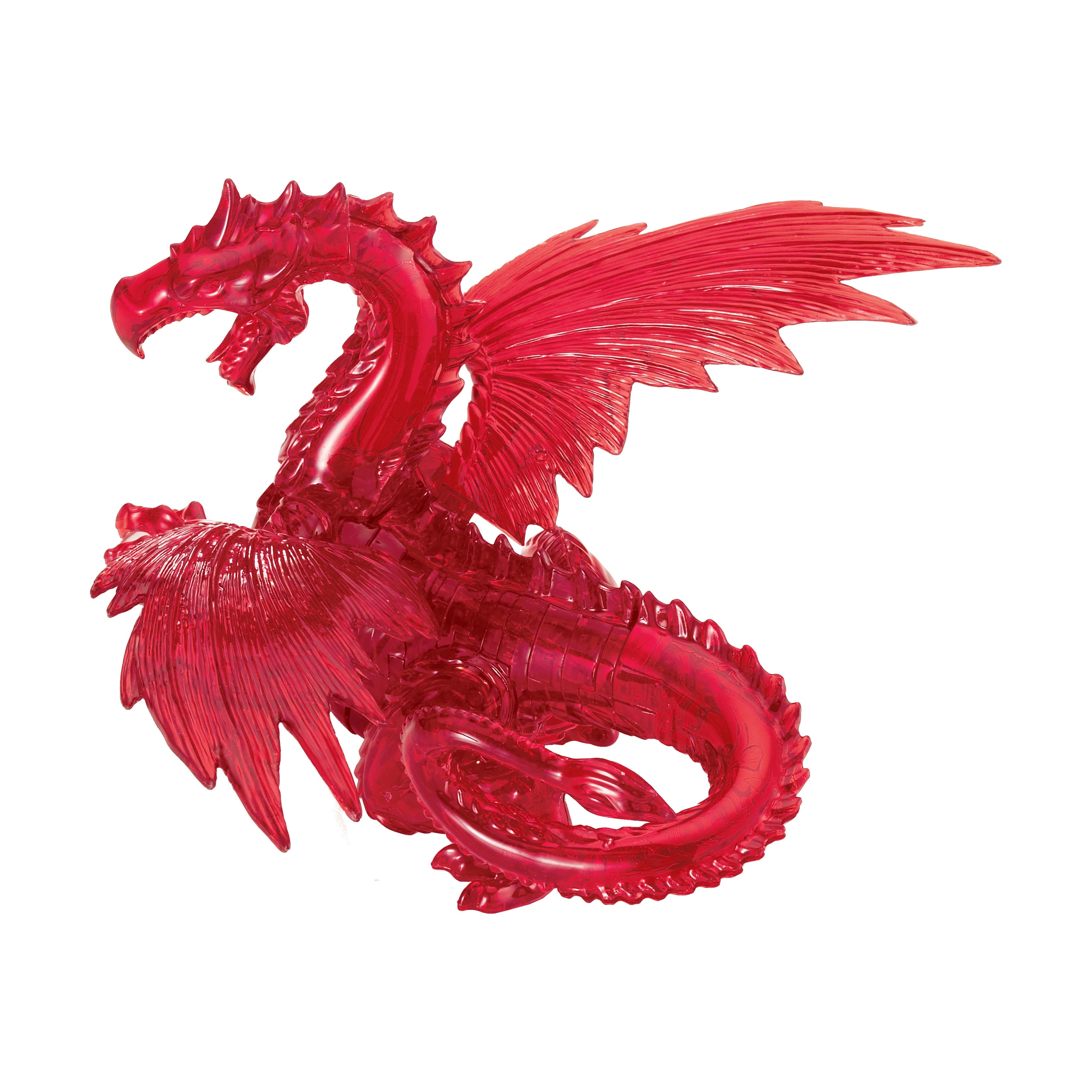Original 3D Crystal Puzzle™ Dragon Red 56 Piece Puzzle