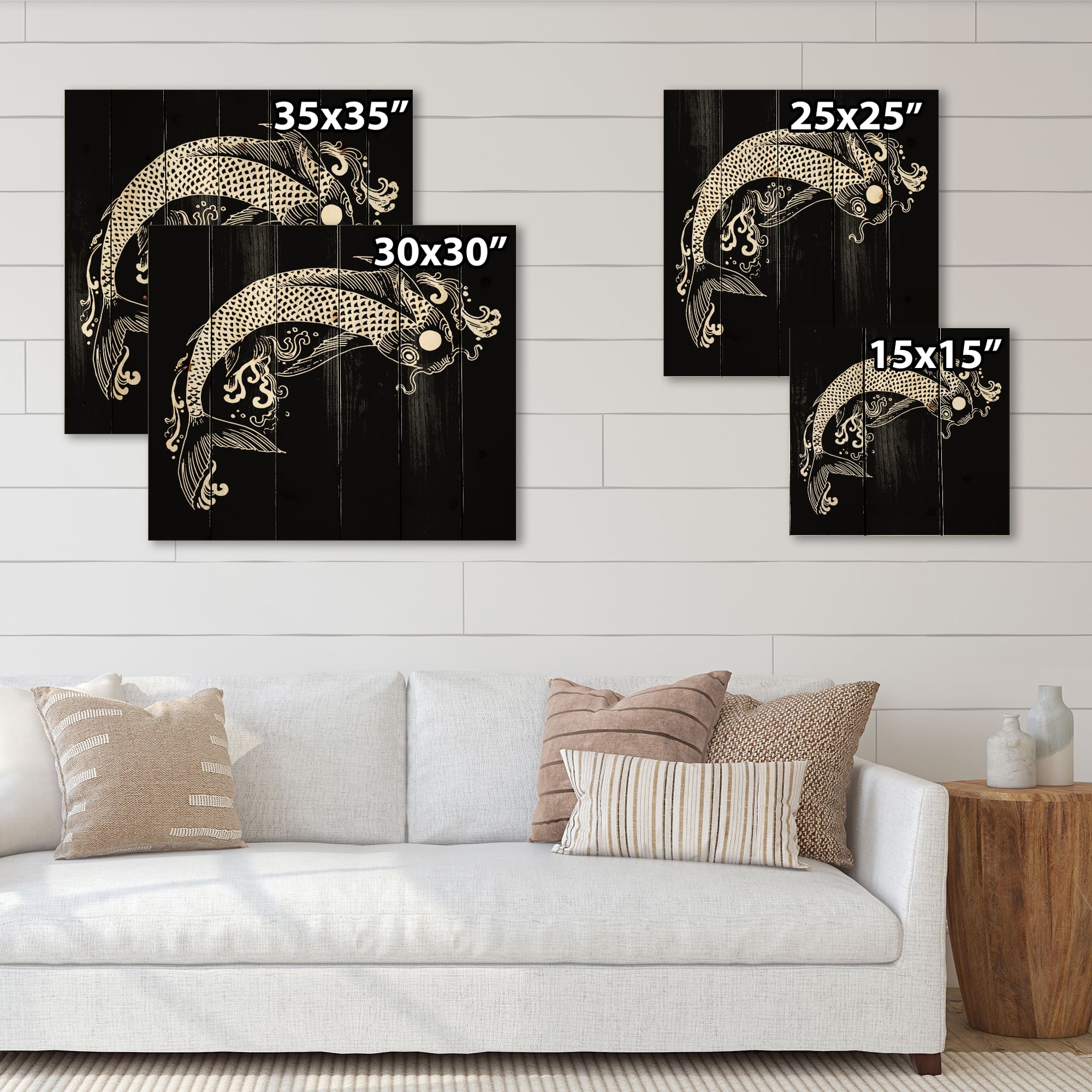 Designart - Chinoiserie Koi Fish I