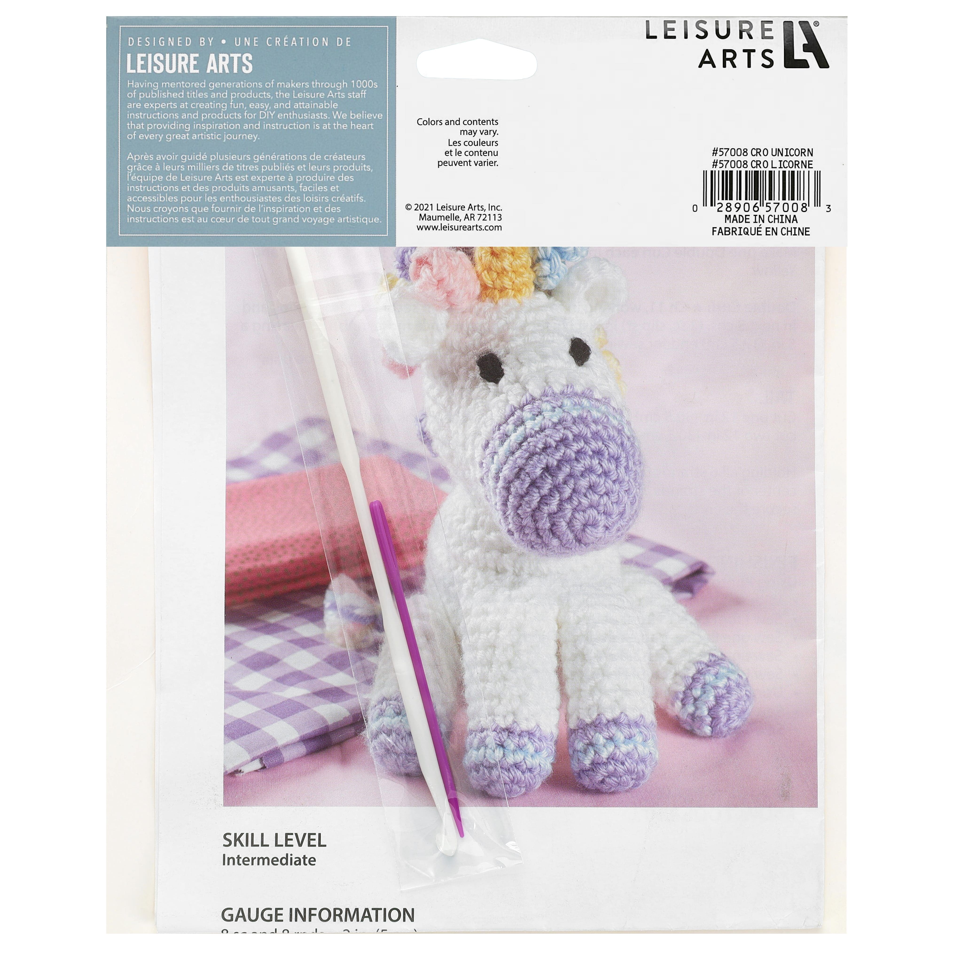 Leisure Arts&#xAE; Unicorn Crochet Friend Kit